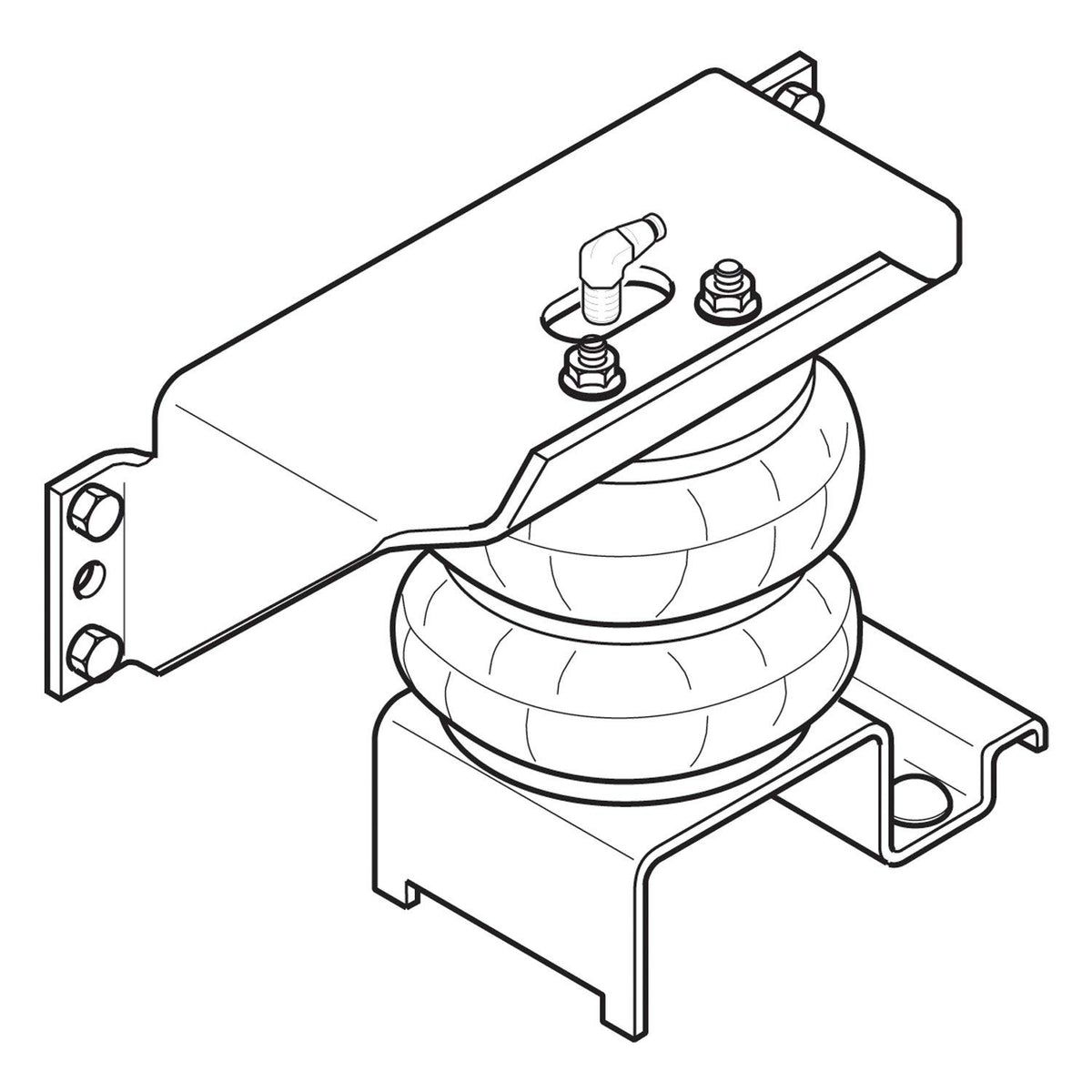 Firestone 2170 Ride-Rite Air Spring Kit - Rear