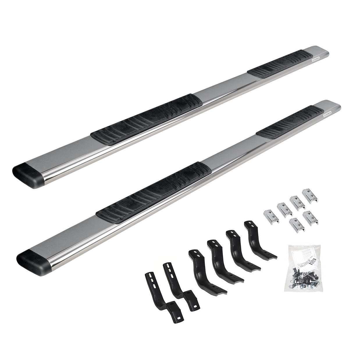Go Rhino 685443587Ps 5' Oe Xtreme Low Profile - Complete Kit: Sidesteps + Brackets