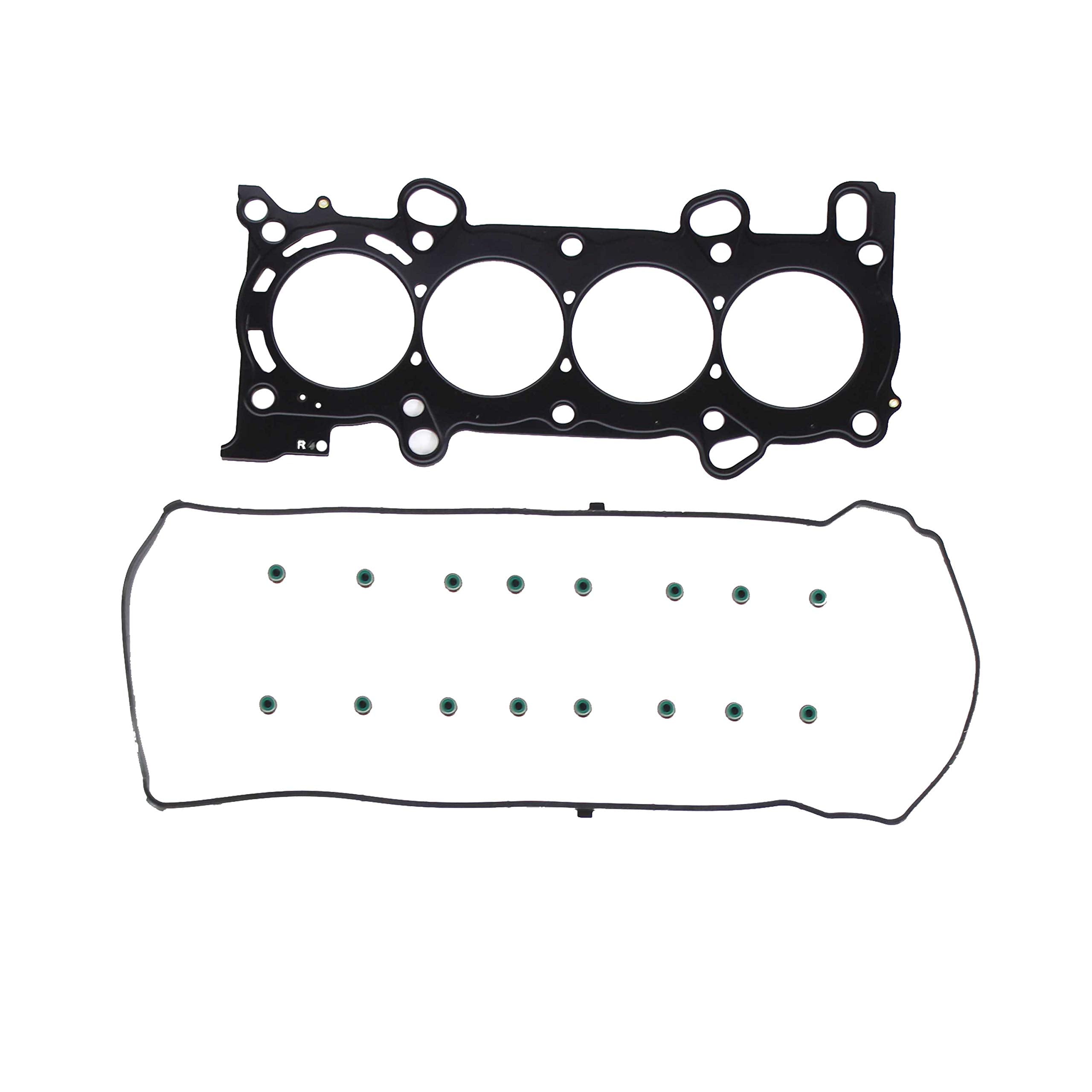 DNJ HGS242 MLS Cylinder Head Set for 2008-2015 / Acura, Honda/Accord, Civic, CR-V, Crosstour, ILX, TSX / 2.4L / DOHC / L4 / 16V / 2354cc / K24Y2, K24Z2, K24Z3, K24Z6, K24Z7