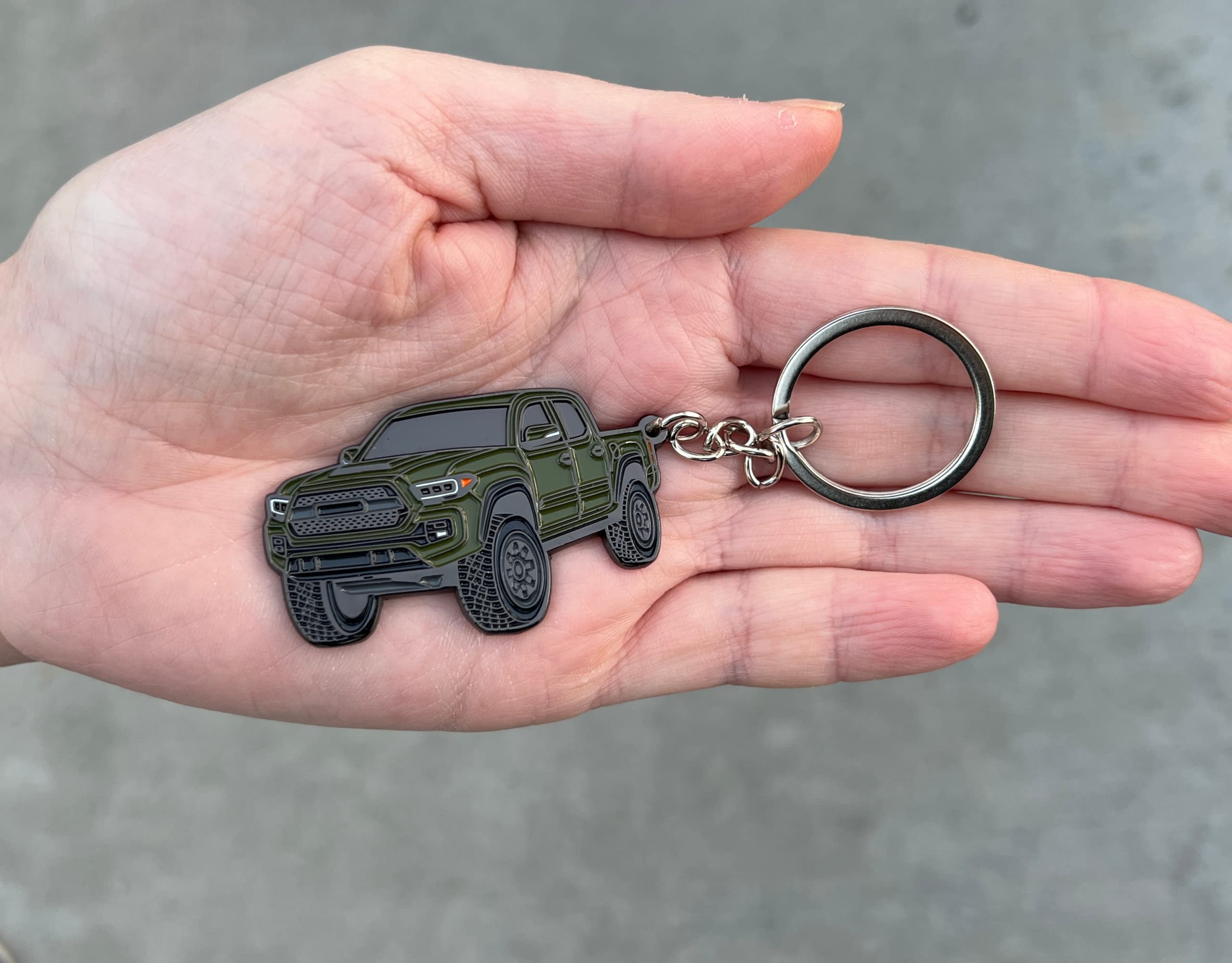 Four Wheel Beast Tacoma Keychain - Tacoma Accessories 2016-2022 Mods For Pro Sport Off Road Cool Key Chain Fob Cover 3Rd Gen Toy