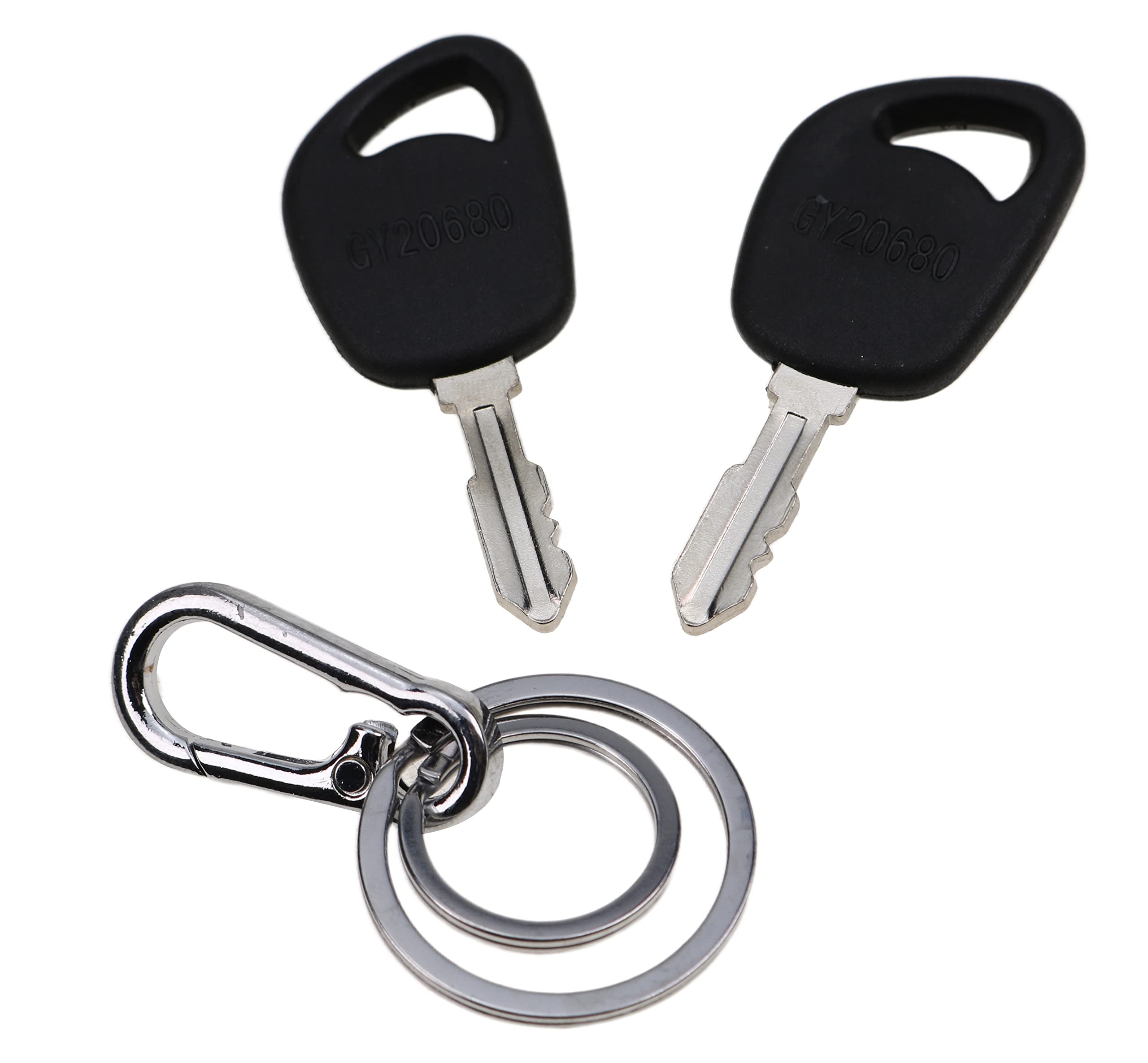 Jeenda (2) Ignition Keys Gy20680 Lva17264 For John Deere 100 La Lt Sst X Series 1026R L100 L110 L108 L111 L118 L120 L130 La125 La130 La135 Lt150 Lt155 D110 1023E 1025R 1026R 2025R 2026R 3025E