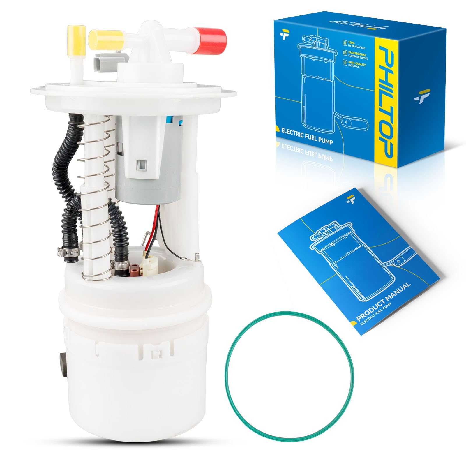 E7167M Fuel Pump Electric Assembly FG0427 PHILTOP Fit for Sebring/Stratus 2003-2006 2.4L 2.7L, P75032M, P75033M, P76032M, P76047