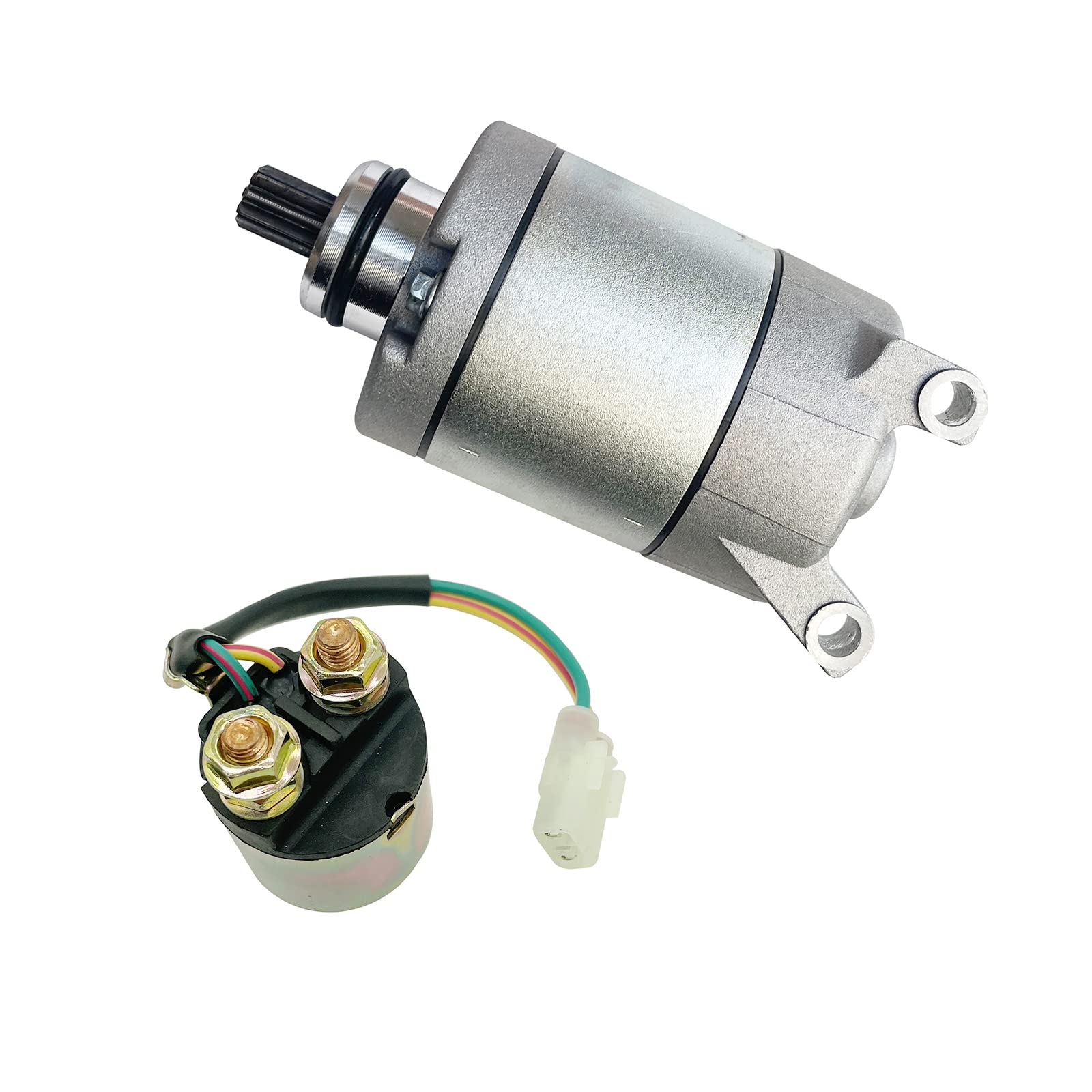 Soarider Starter & Relay Replacement For Honda Trx450Er 2006 2007 2008 2009 2012 2013 2014,31200-Hp1-601 18922 Smu0405 410-54088