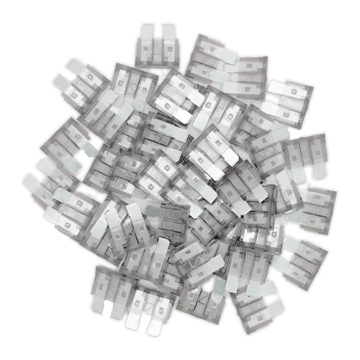(80Pcs) 25Amp Standard Fuse, 25A Car Blade Fuses For Car/Rv/Truck/Suv/Motorcycle/Boat