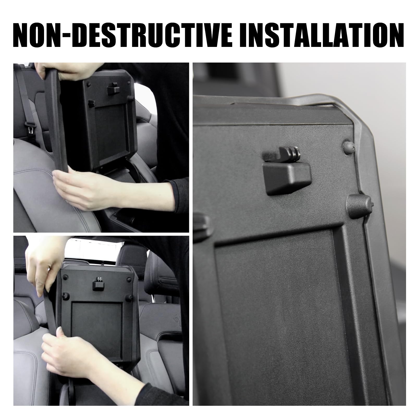 Mabett Center Console Armrest Cover For Ford Bronco Accessories 2021 2022 2023 2024 2025 2/4-Door Prevent Pets Scratches Pad Int