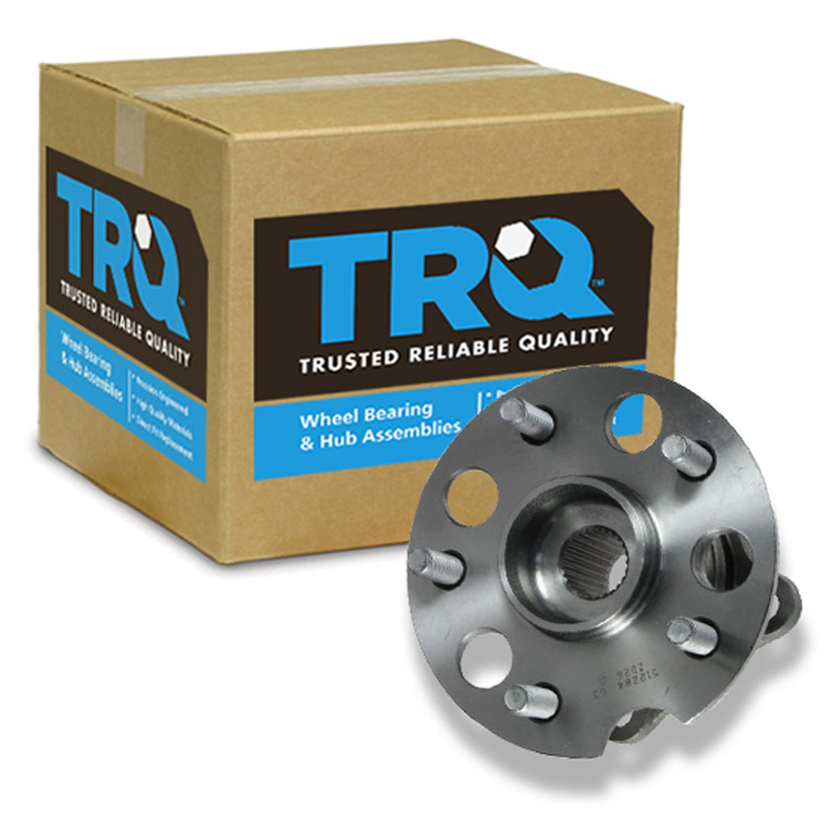 Trq Rear Left Right Wheel Hub Bearing Assembly Driver Passenger Side Compatible With 2004-2006 Lexus Rx330 2007-2009 Rx350 2006-