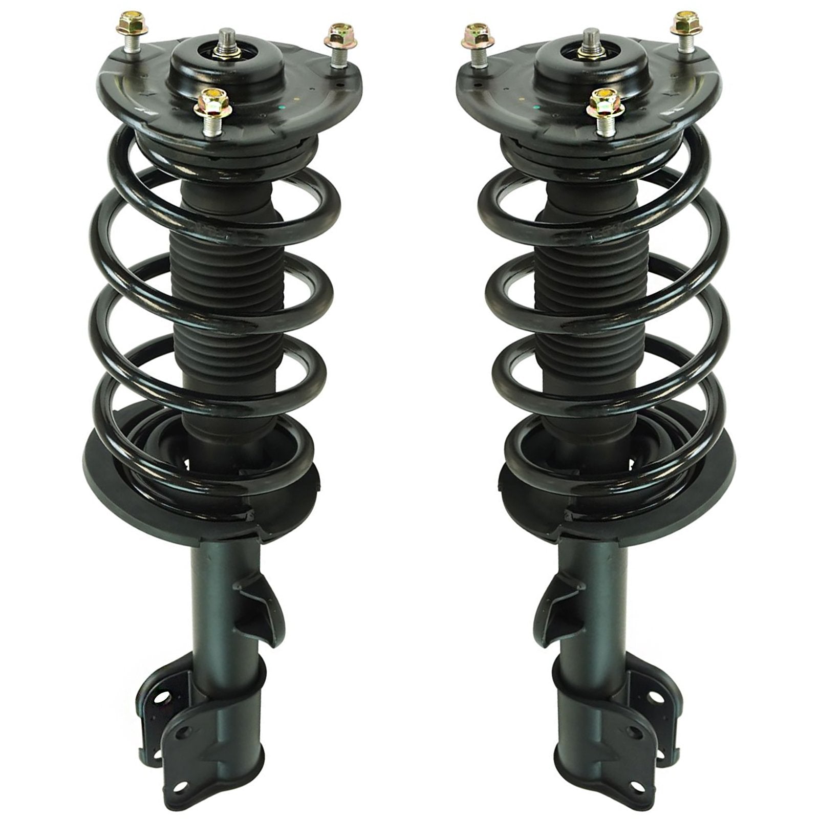 Trq Front Strut & Coil Spring Assembly Set Driver & Passenger Sides Compatible With 11-13 Kia Sorento