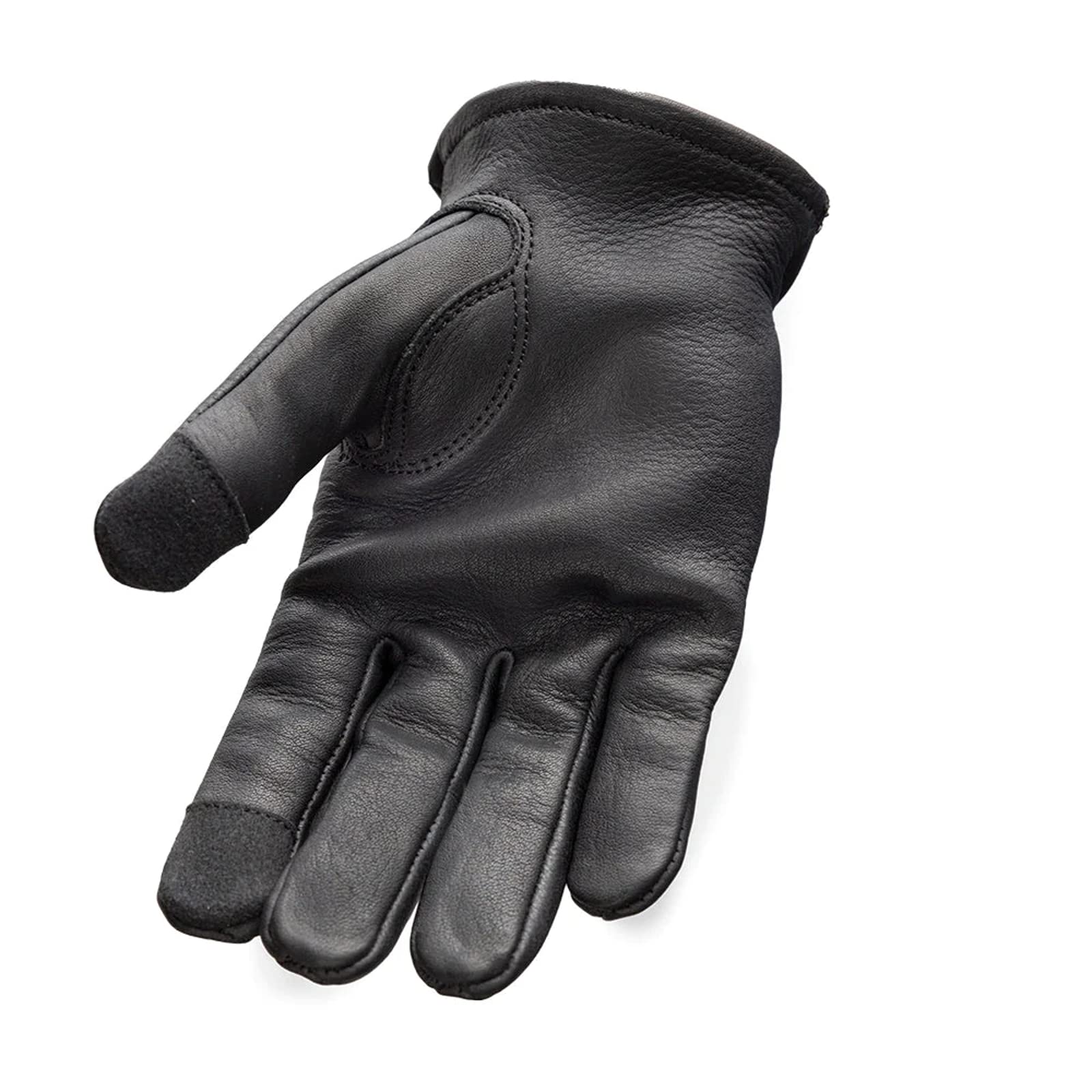 First Mfg Co - Clutch - Women'S Motorcycle Biker Riding Purple Black Leather Gloves - Extra Large - Stretch Polyester