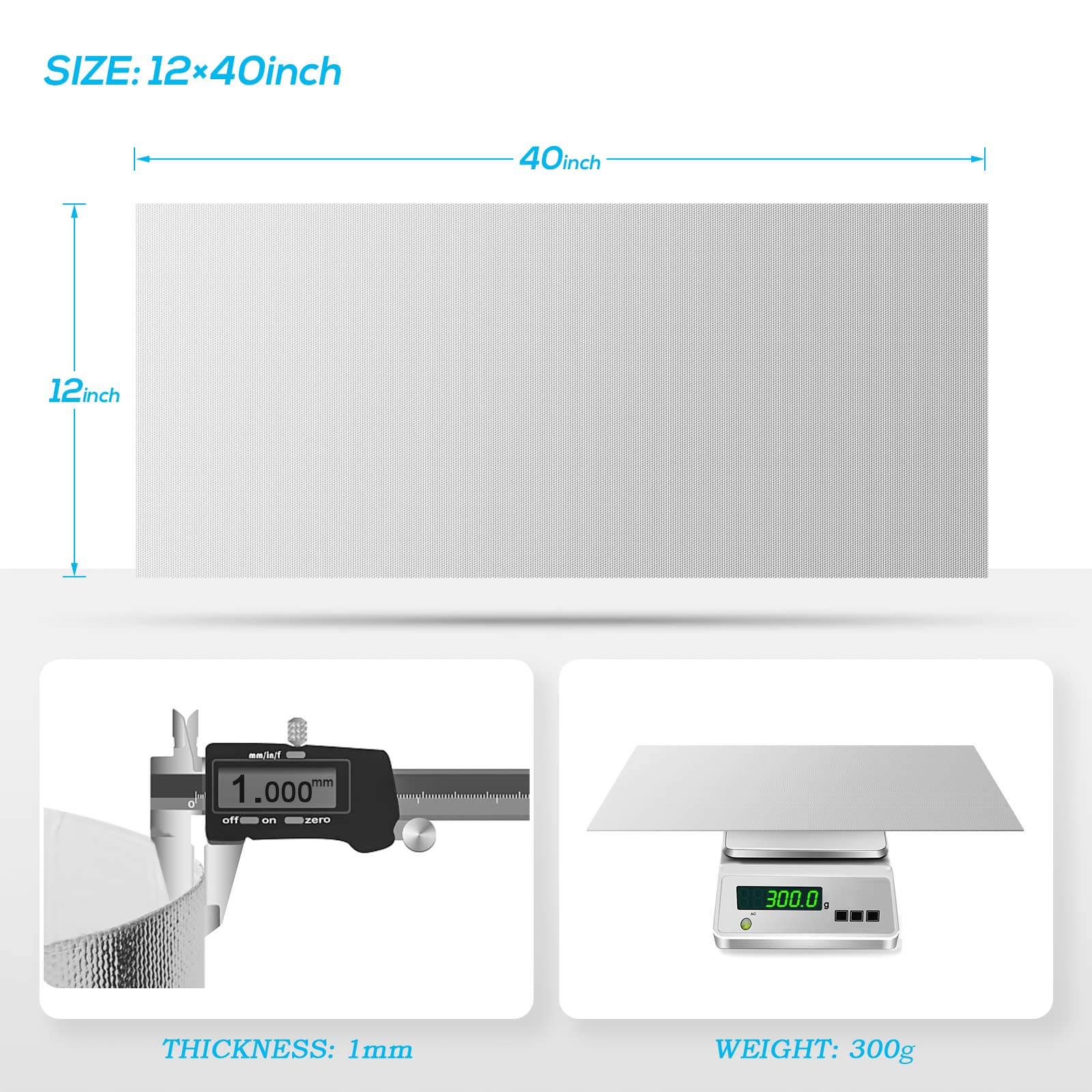 Flasld Aluminized Heat Shield Thermal Barrier Adhesive Backed Heat Sleeve Up To 2000 Degrees Fahrenheit (12'' X 40'')