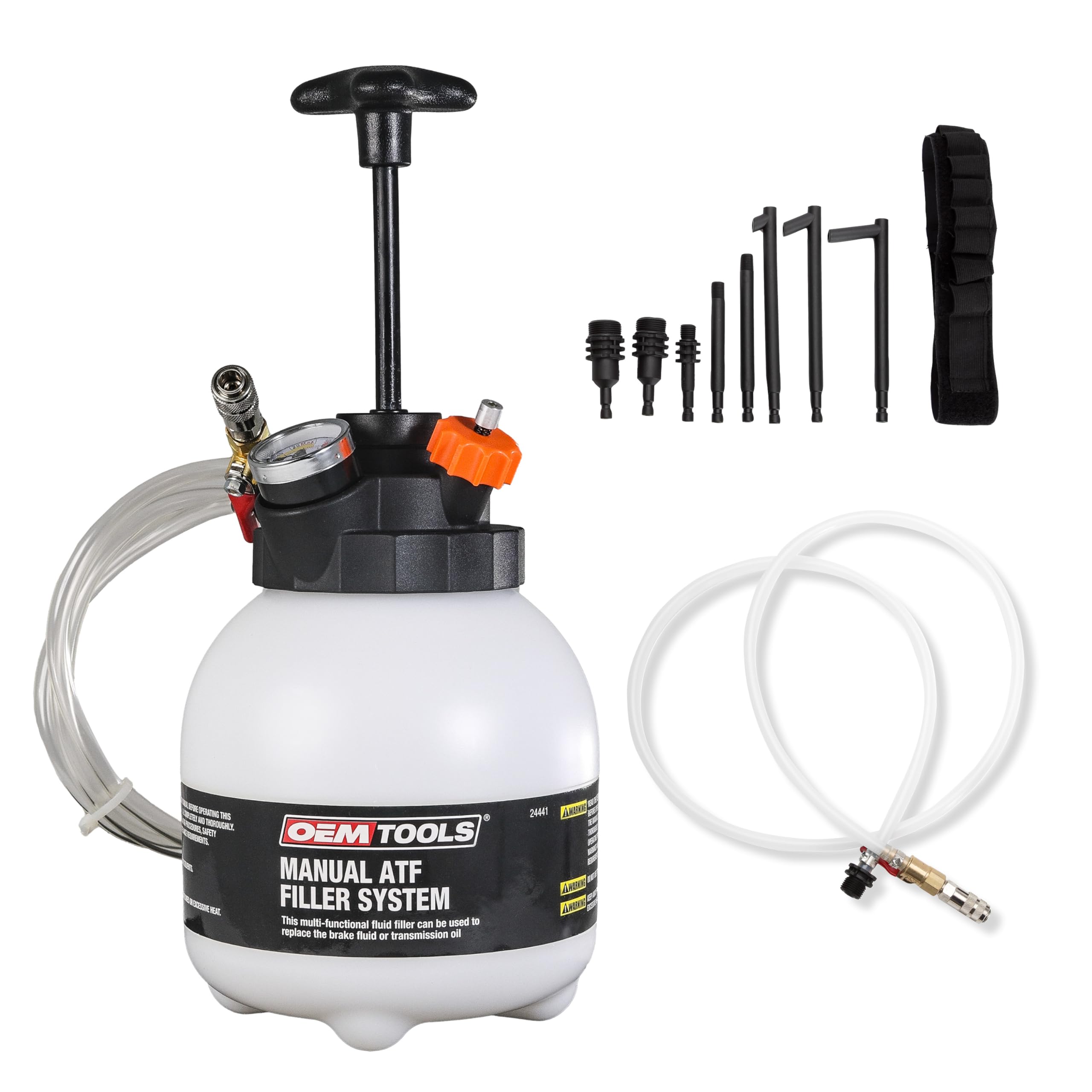 Oemtools 24441 Transmission Fluid Pump, Manual Transmission Fluid Transfer Pump, 3-Liter Capacity Oil Pump Extractor, Oil Extractor For Sealed Transmissions, Atf Fluid Transfer Pump