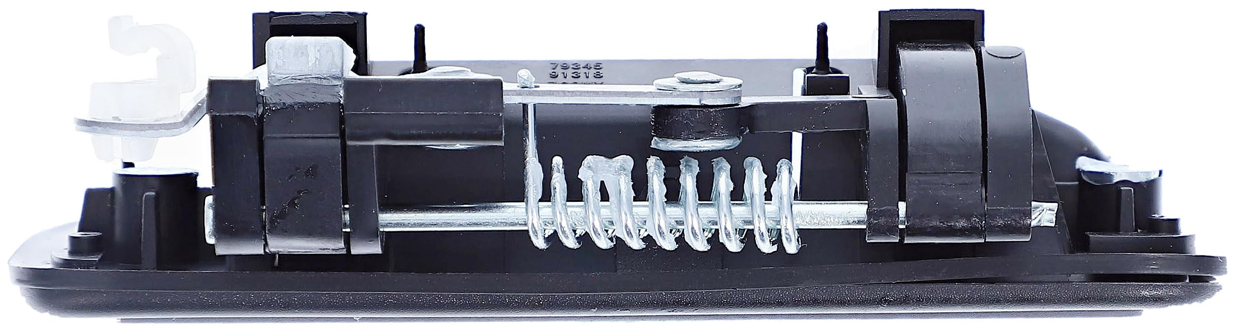 Dorman 91318 Front Passenger Side Exterior Door Handle Compatible With Select Toyota Models, Black