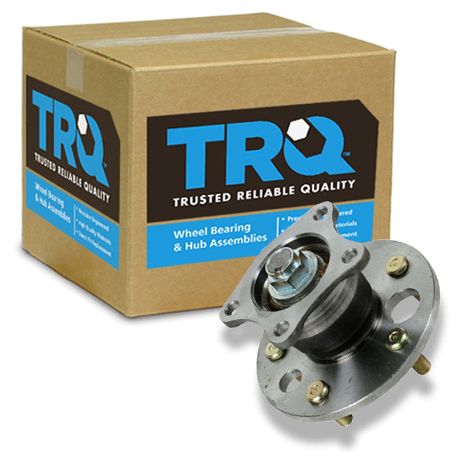 Trq Rear Left Right Wheel Hub Bearing Assembly Driver Passenger Side Compatible With 1995-1996 Toyota Avalon 1991-2001 Camry 199