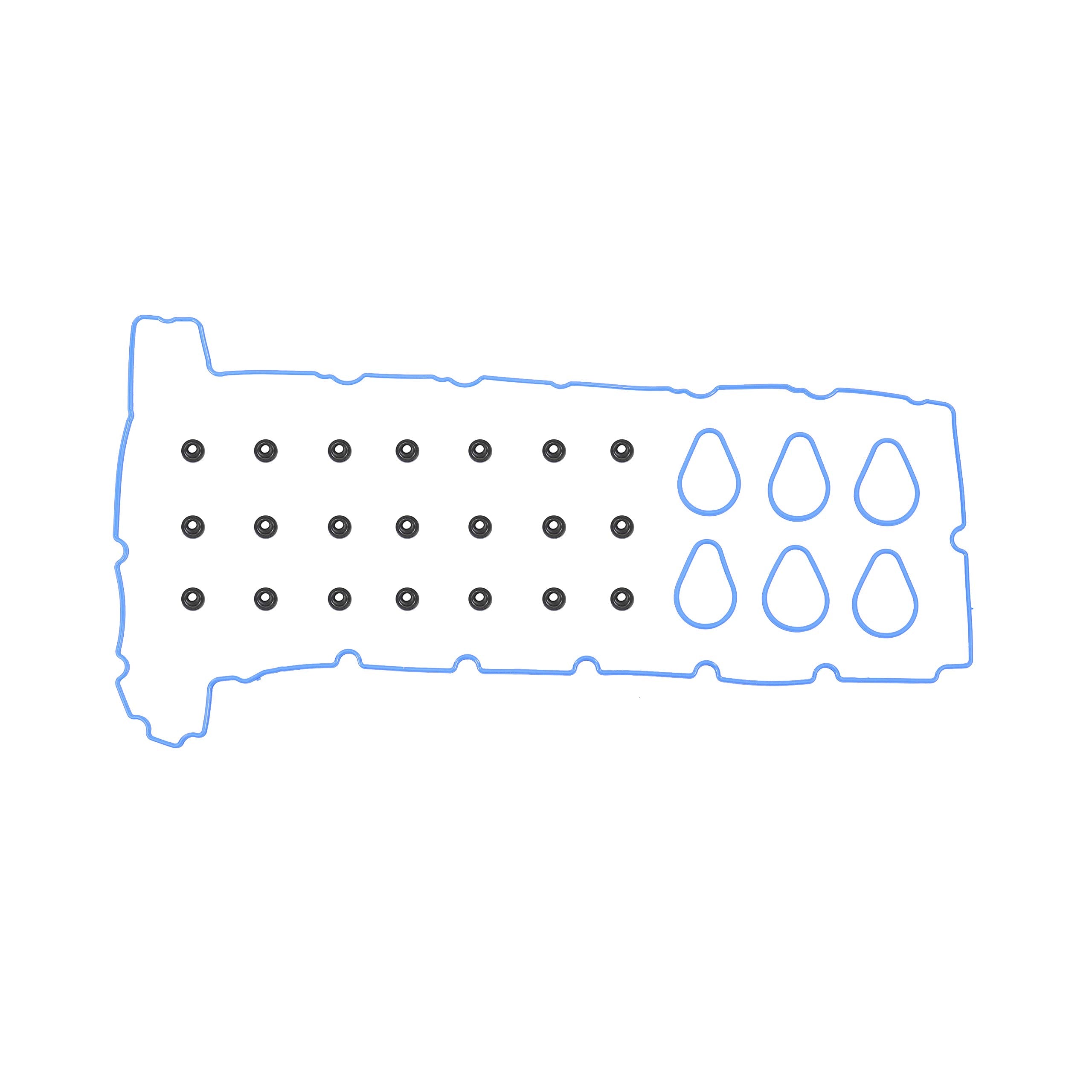 Dnj Vc3190G Valve Cover Gasket Set W/Grommets For 2002-2005 Buick, Chevrolet, Gmc, Isuzu, Oldsmobile, Saab 9-7X, Ascender, Brava