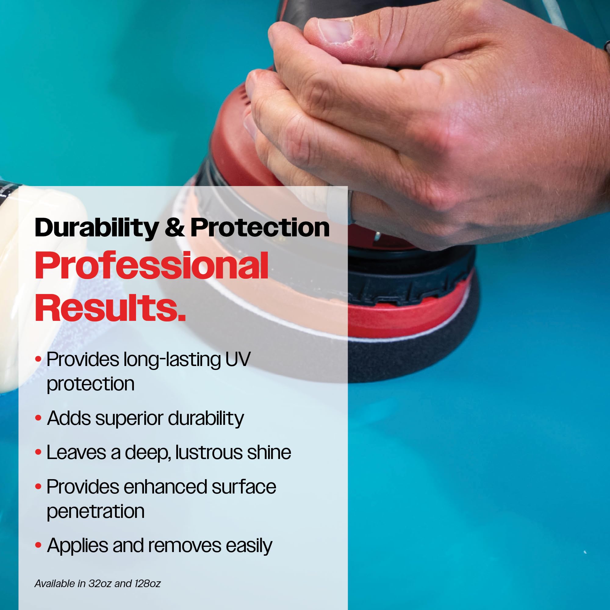 Malco Nano Care Banana Creme Wax - Deep Gloss Shine & UV Protection - 32 oz - Automotive, Marine & Industrial Use