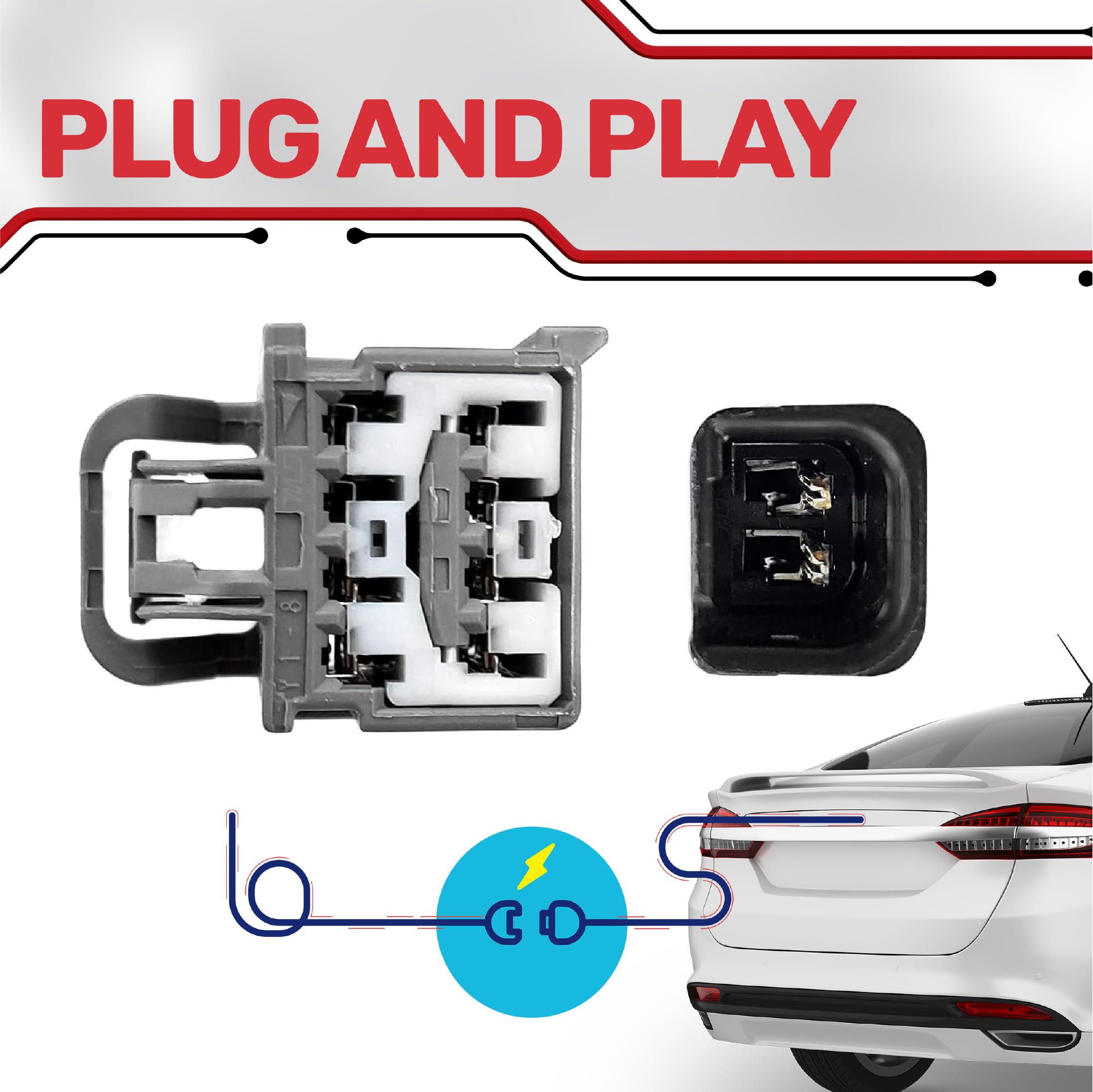 Master Tailgaters Replacement For Dodge Journey (2011-2019) Backup Camera Oe Part # 56054158Ab, 56054158Ac, 56054158Ad, 56054158