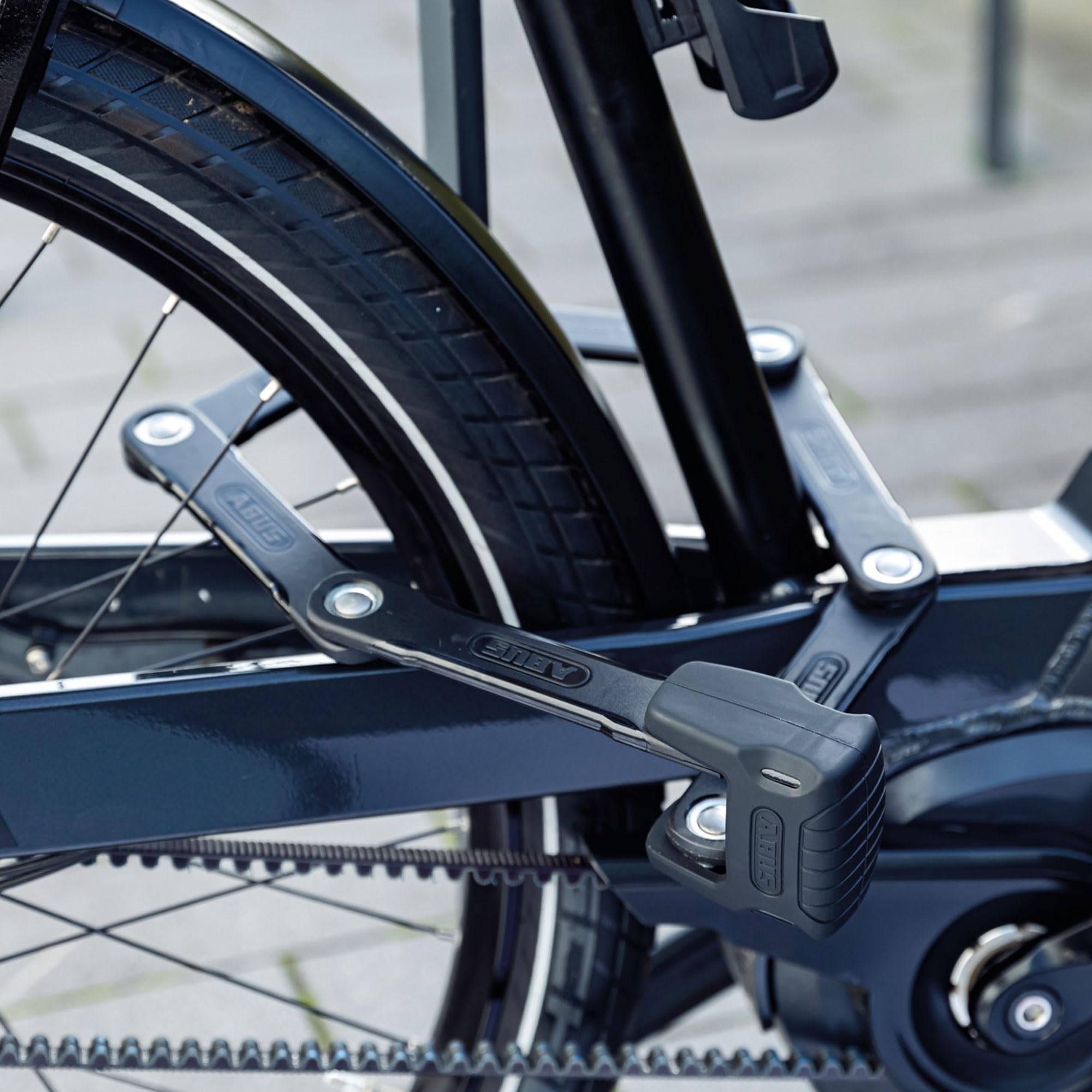 Abus 62115 Bordo Granit Xplus 6500K/120 Bk Sh, 3.90 Feet, Folding Lock With Sh Holder, Bikelock