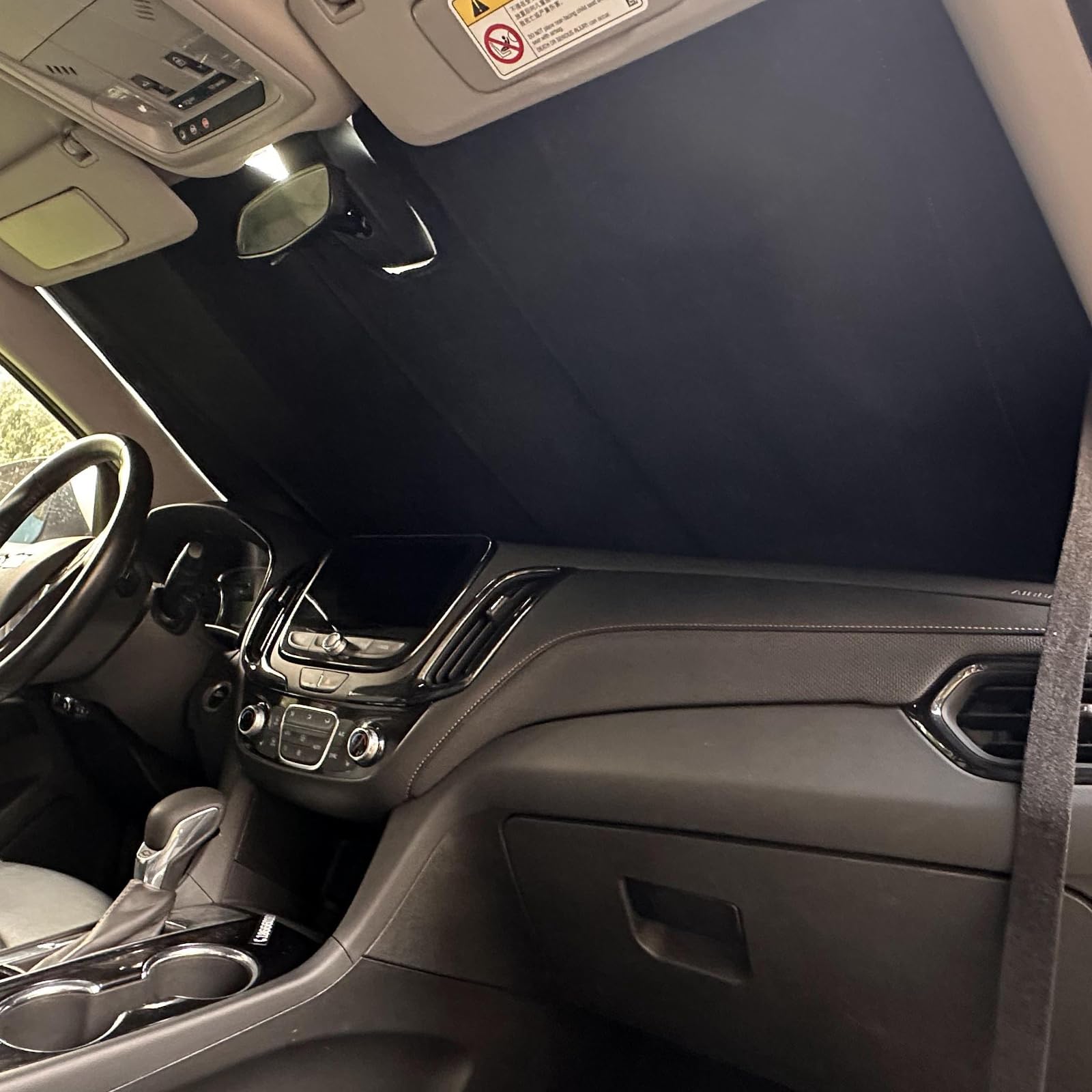 D-Lumina Rav-4 Front Windshield Sun Shade - Compatible With Toyota Rav4 2019 2020 2021 2022 2023 2024 2025 - Foldable/Roll Up Ca