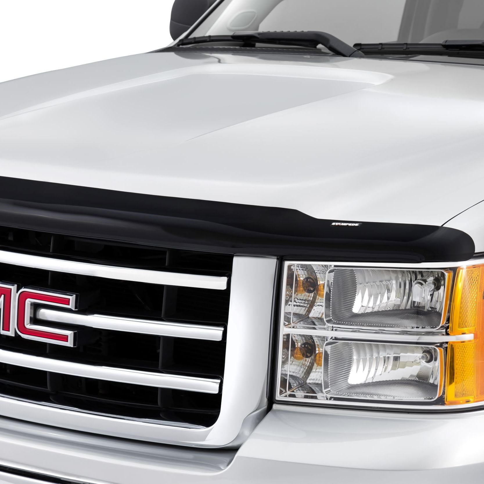 Stampede | Vigilante Hood Protector - High Profile / Smoke | 2000-2006 Gmc Yukon (Includes Xl 2500, 01-06 Denali Models)99-07 Sierra 1500,01-06 Sra 2500-3500 | 3013-2