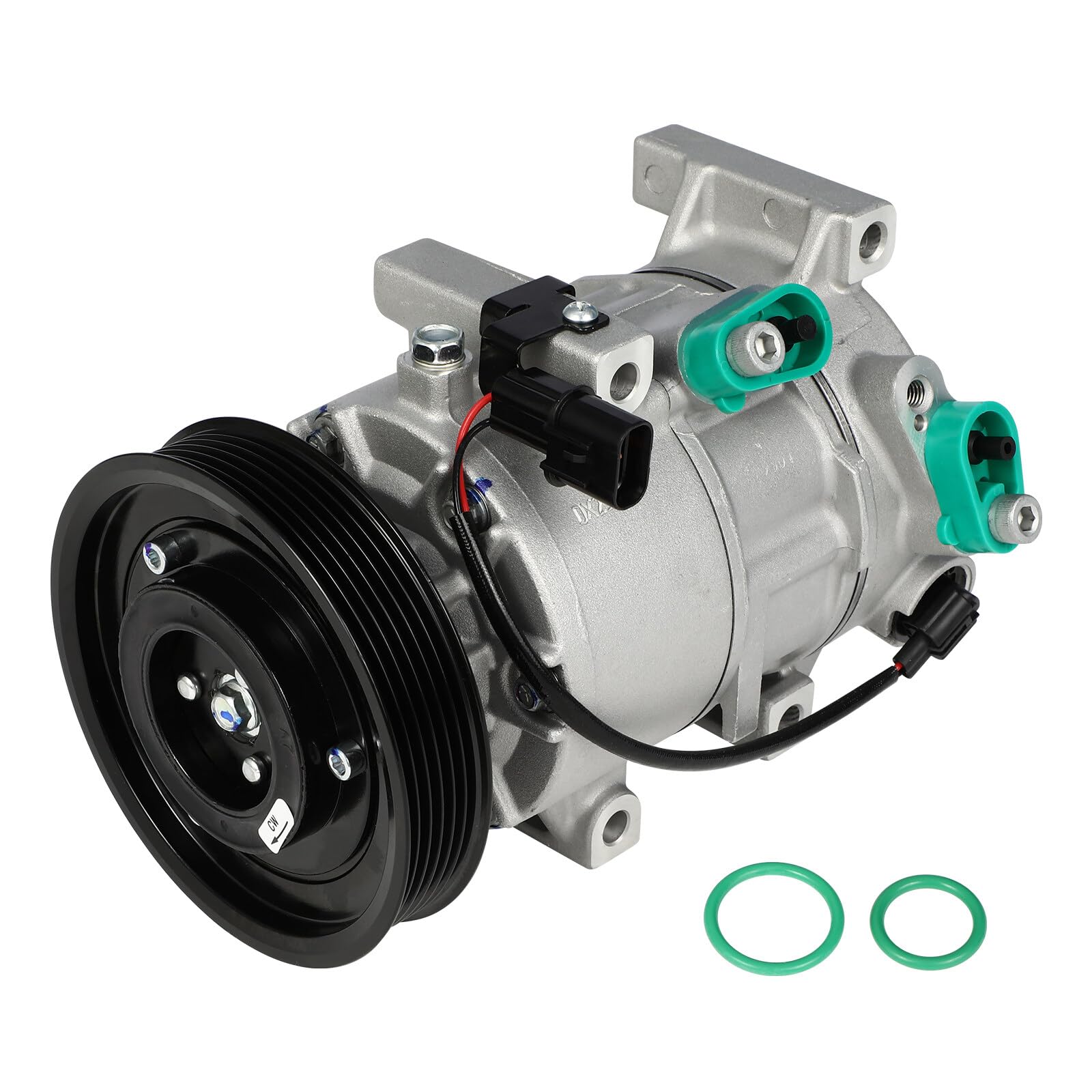 SCITOO AC Compressor for 2012-2016 for Hyundai Accent 1.6L for Kia Rio 1.6L