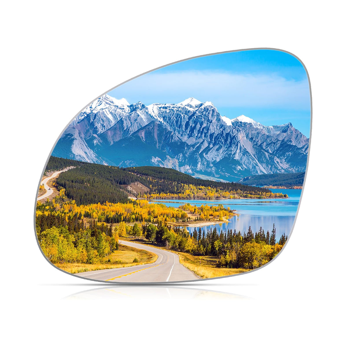 BDFHYK Driver Left Side Mirror Glass Compatible With TIGUAN 2009-2017 VW Convex WBCARB0C9SQBZ5L