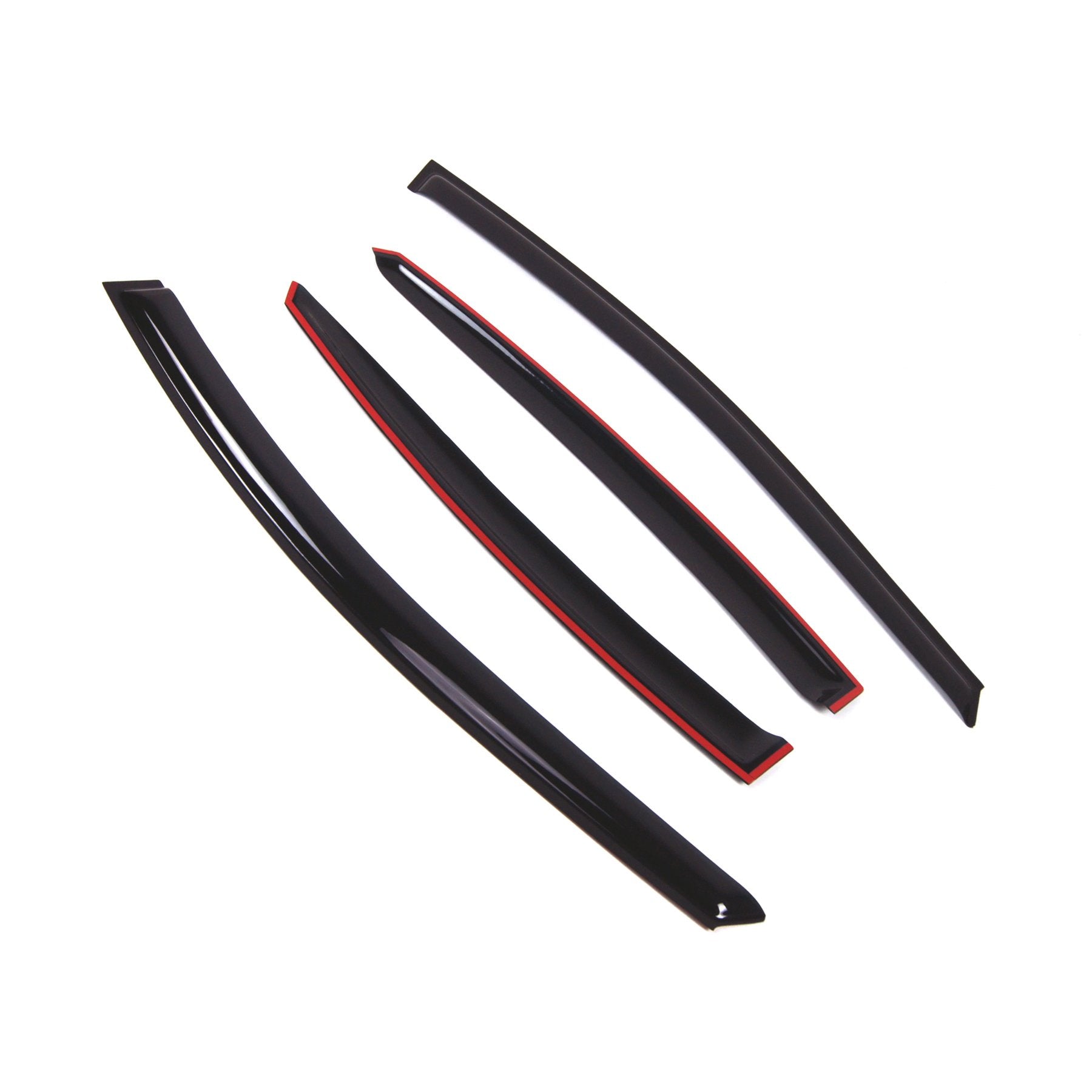 Car Window Rain Guard | Outside Mount Visors Auto Side Window Deflectors | Windows Visor Rain Shields Compatible With 2011-2016