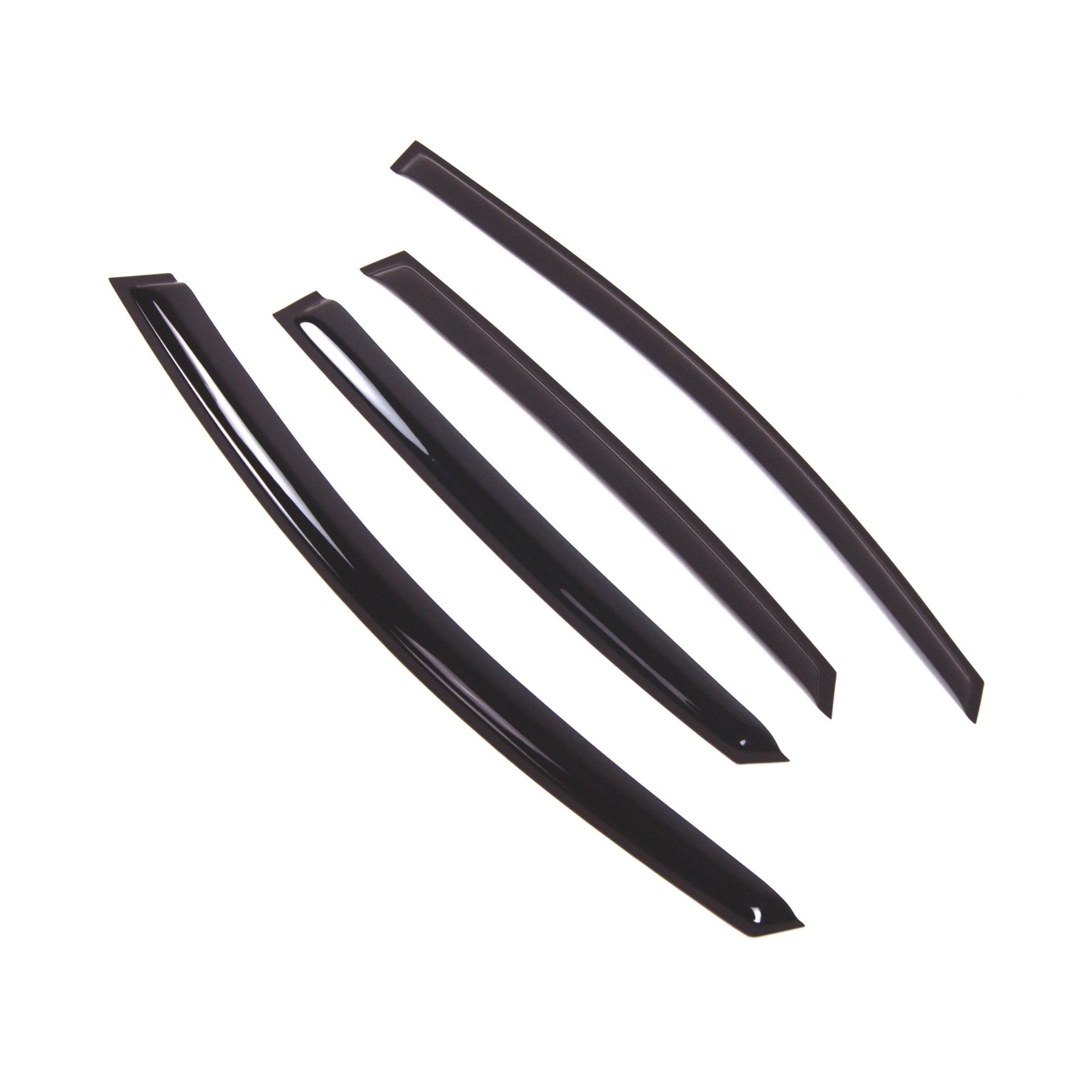 Tuningpros Outside Mount Window Vent Visors Rain Guards Compatible With Nissan Sentra 2013-2015 | Side Window Wind Deflectors Ra