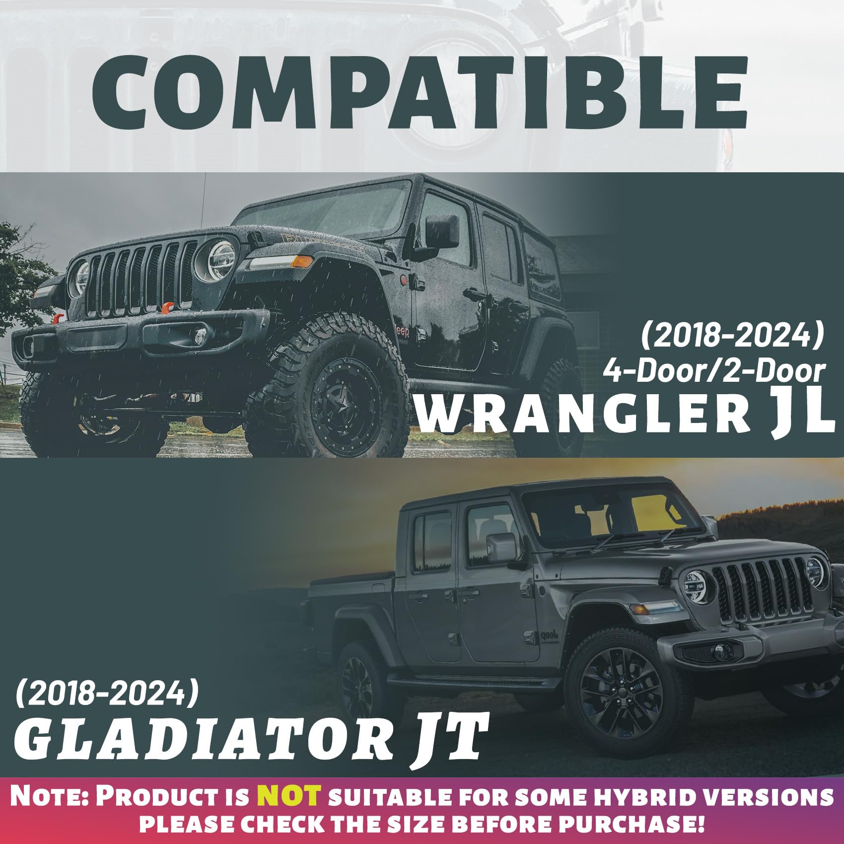 Brvtek For Jeep Keyhole Cover, For 2018-2024 Jeep Wrangler Jl & Gladiator Jt, Door Lock Cover For Wrangler, Front Door Keyhole C