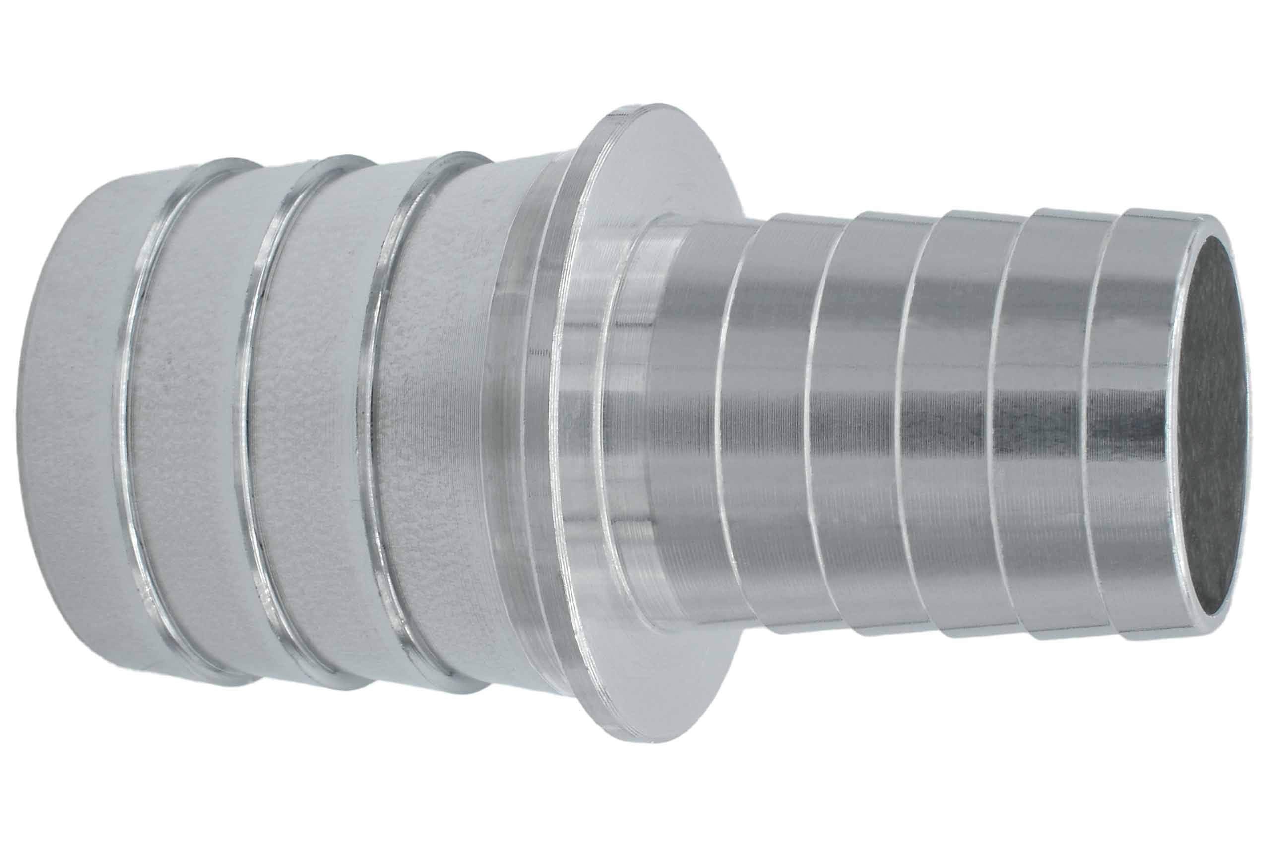 ICT Billet 1'' to 3/4'' Inch Hose Barb Splice Coupler Repair Reducer Fitting Adapter Connector Radiator Coolant Intercooler Heat