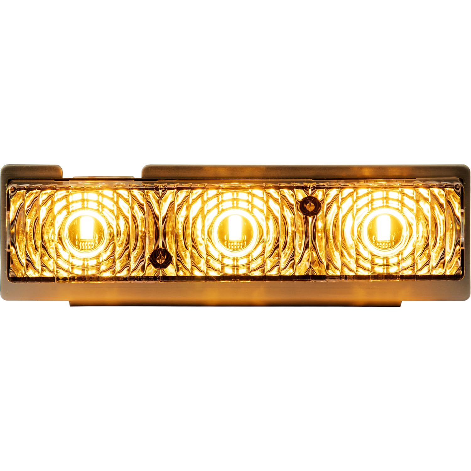 Buyers Products - 3024631 Middle Strobe Reflector With 3 Led, Amber