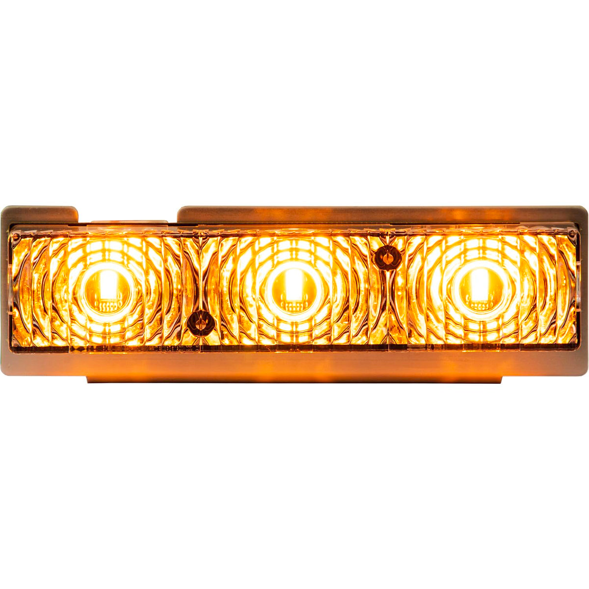 Buyers Products - 3024631 Middle Strobe Reflector With 3 Led, Amber