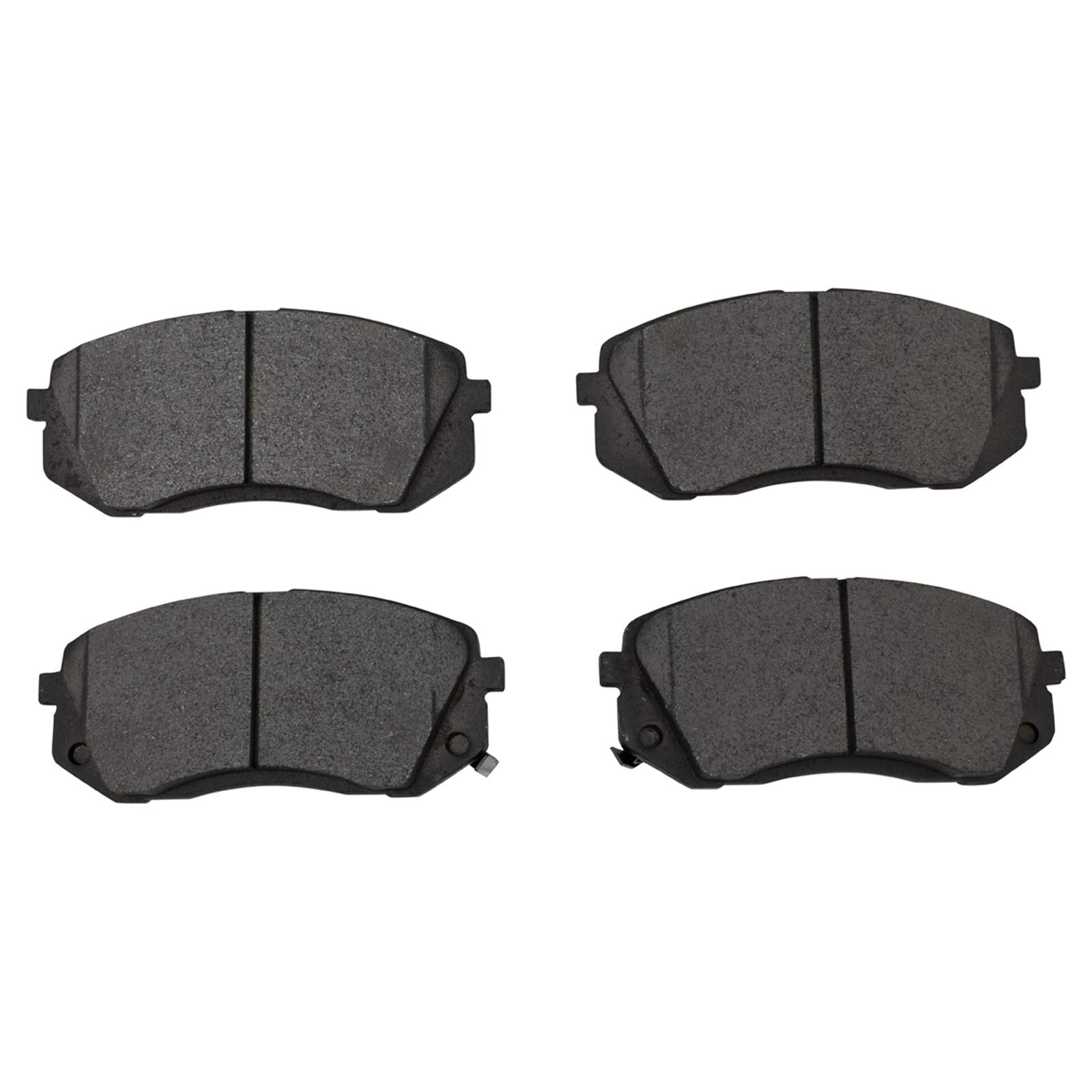 TRQ Front Brake Pads Ceramic Compatible with 2015 Hyundai Sonata 2010-2017 Tucson 2014-2016 Kia Cadenza 2007-2010 Rondo 2015-201