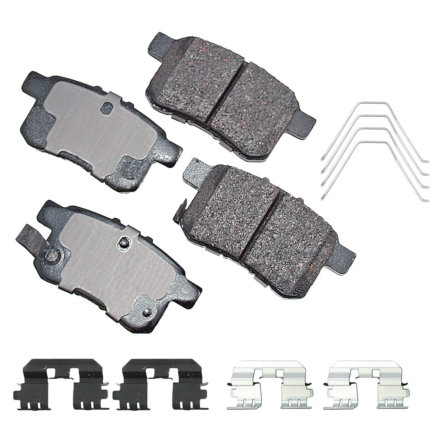 Akebono-Act1336A Ultra-Premium Ceramic Rear Disc Brake Pads