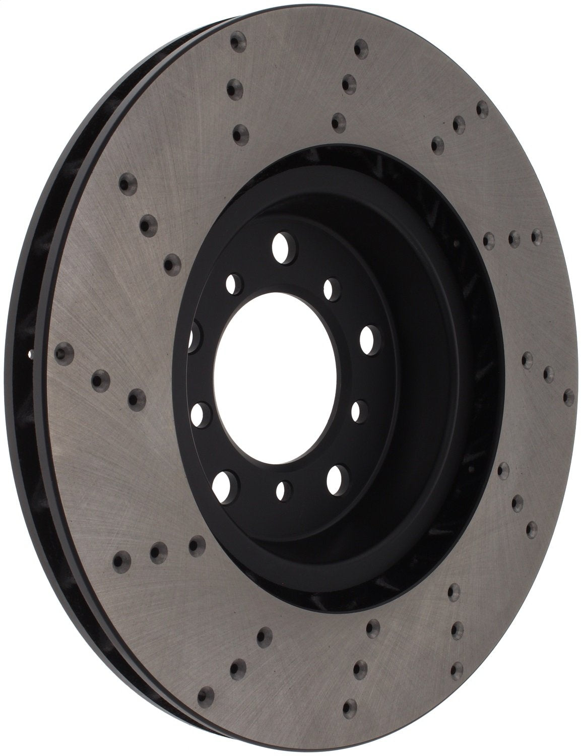 StopTech 128.34058L Front Left Sport Cross Drilled Brake Rotor