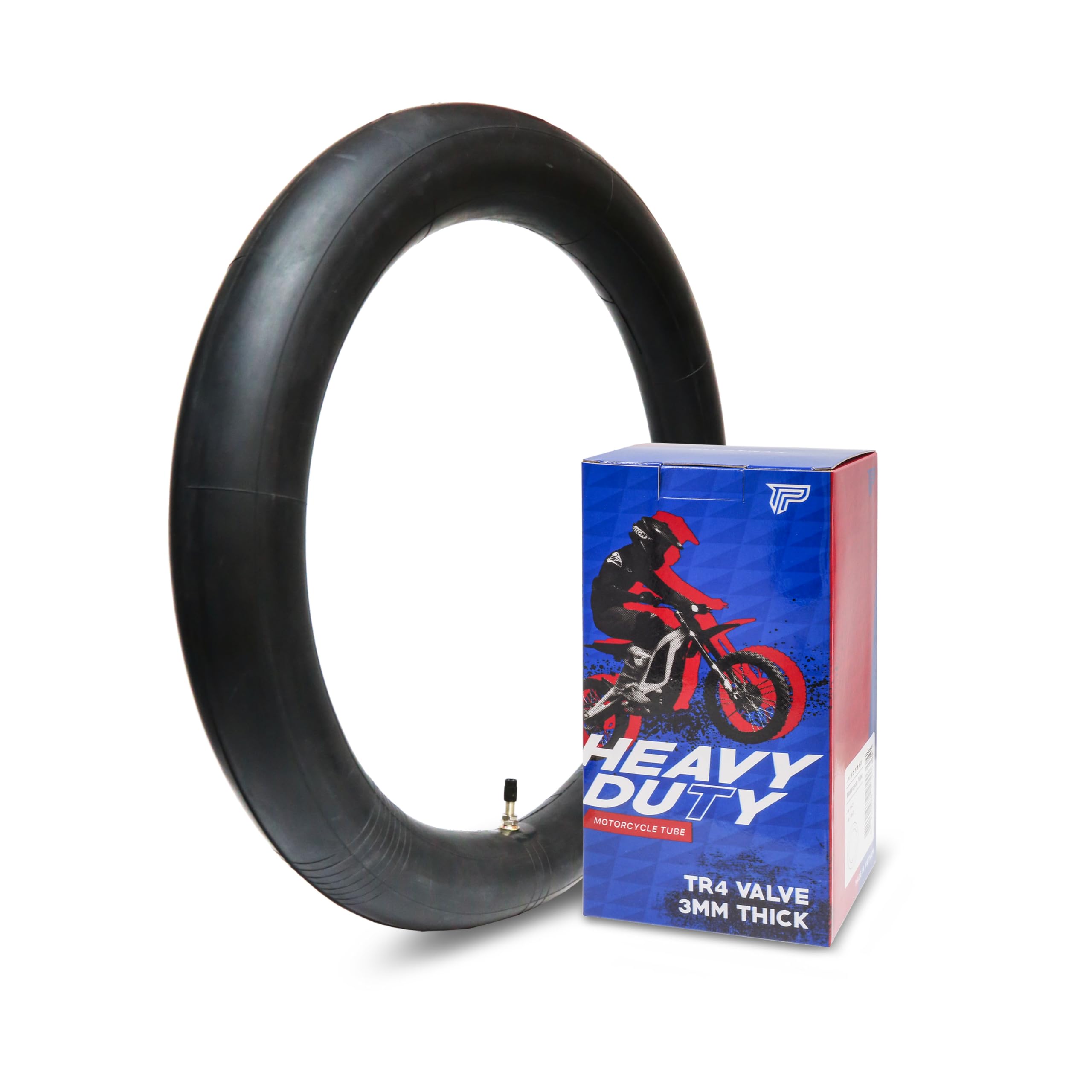 PIVOTRAX 70/100-19 (2.75/3.00-19, 80/100-19) 3MM Thickness Heavy Duty Inner Tube -, TR4 Valve - Fits Surron Light Bee, Talaria, 