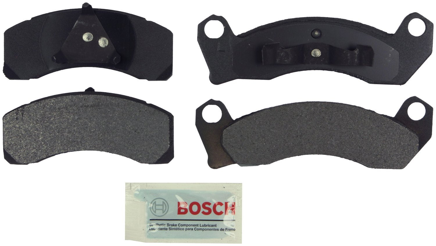 BOSCH BE150 Blue Semi-Metallic Disc Brake Pad Set - Compatible With Select Ford Country Squire, Crown Victoria, LTD; Lincoln Con