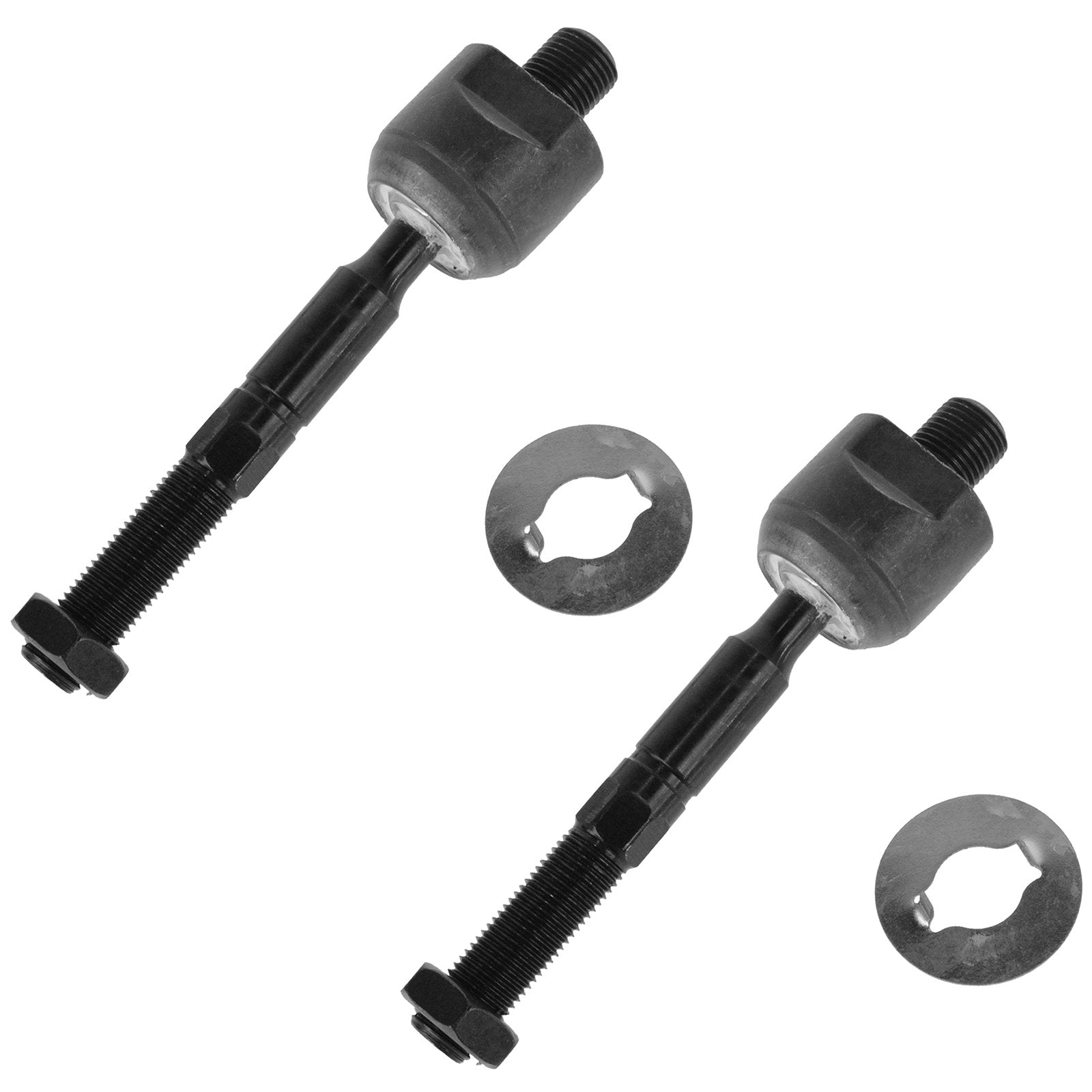 TRQ Front Inner Tie Rod Set Compatible with 2001-2003 Acura CL 1999-2003 TL 1998-2002 Honda Accord