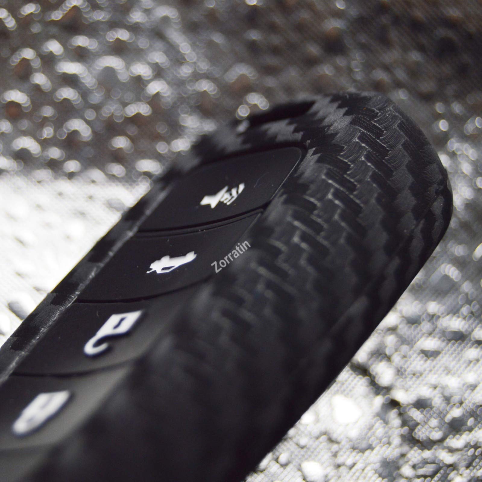 Carbon Silicone Key Fob Cover Protector for Ford Focus Edge Escape Explorer Expedition Taurus & Lincoln MKT MKX Navigator