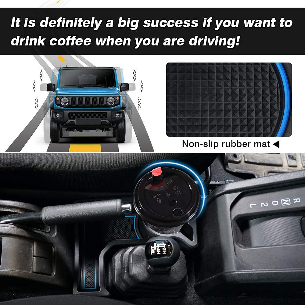 Autorder Center Console Cup Holder Storage Tray For 2019-2025 Suzuki Jimny Jb64W Jb74W At Models Accessories Center Console Organizer