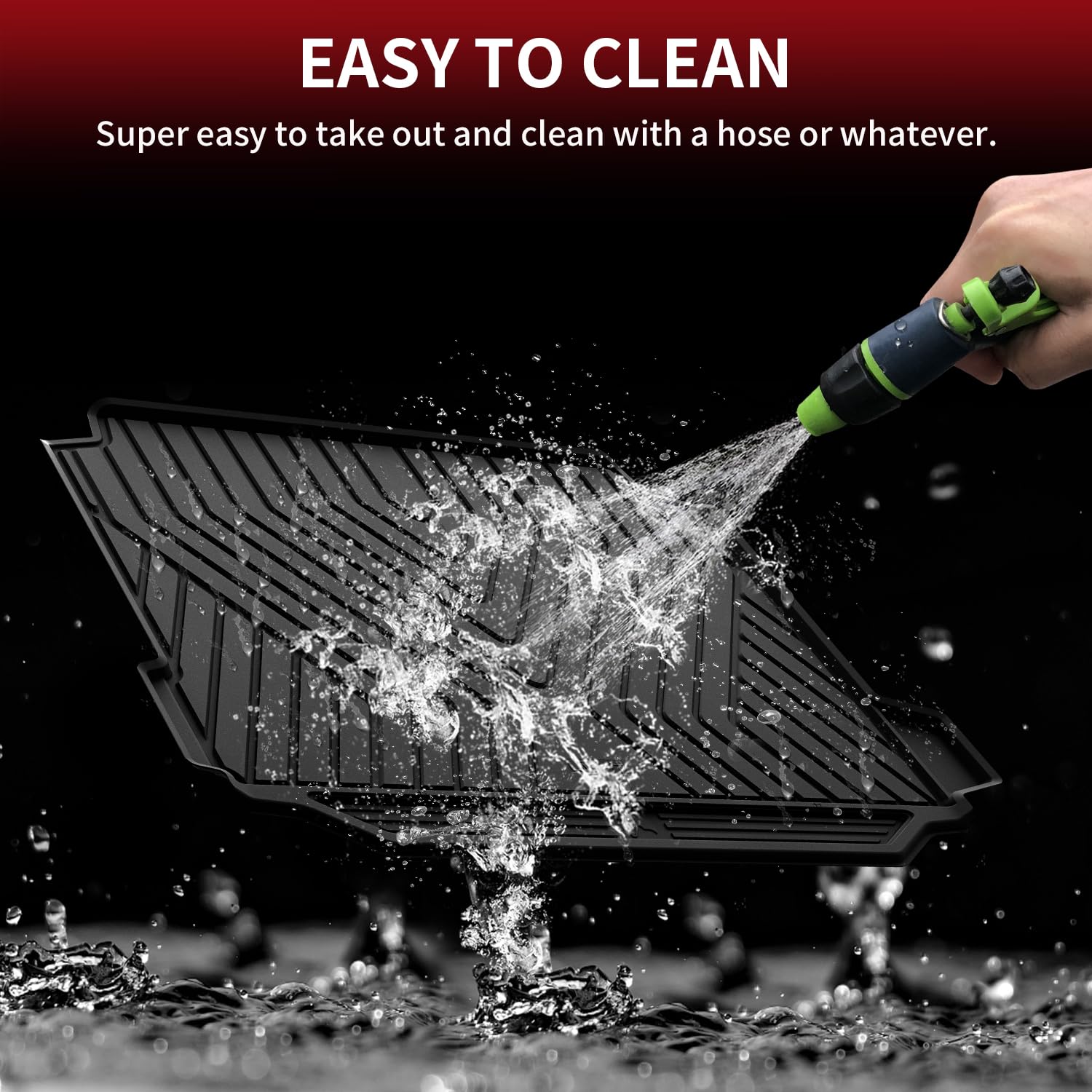 Lasfit Trunk Mat For Bmw X5 2026 2025 2024 2023 2022 2021 2020 2019, All Weather Tpe Cargo Mats Custom Fit Cargo Liner Front & R