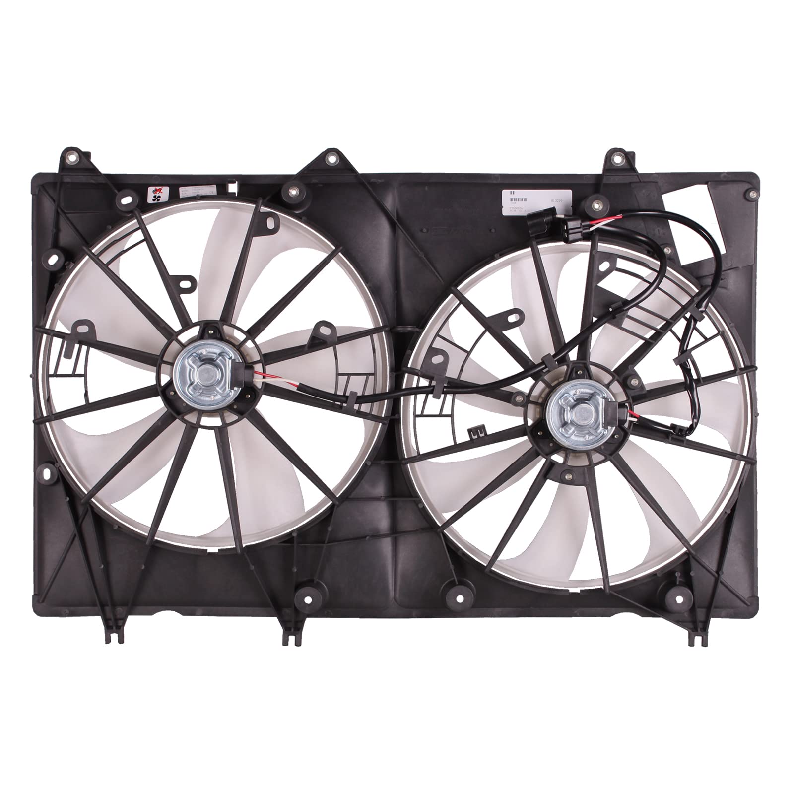 TYG OE Replacement(CAPA Quality) Cooling Fan Extra Silent for 2008-2013 Toyota Highlander 3.5L W/O Towing (Japan Built) | 16361-