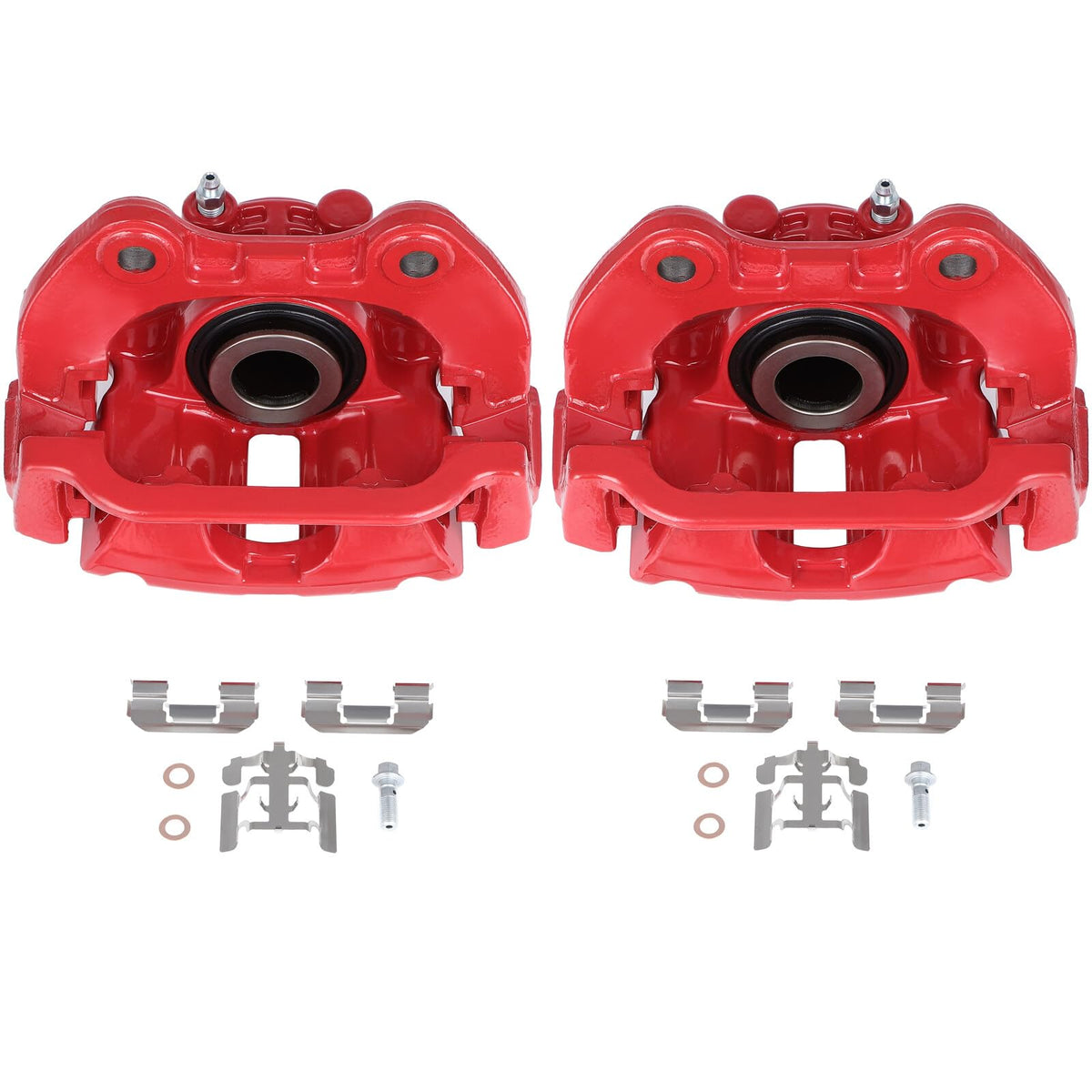 cciyu 18-B4726 18-B4727 Rear Left & Right Brake Calipers With Bracket For Cadillac,For Chevy,For GMC