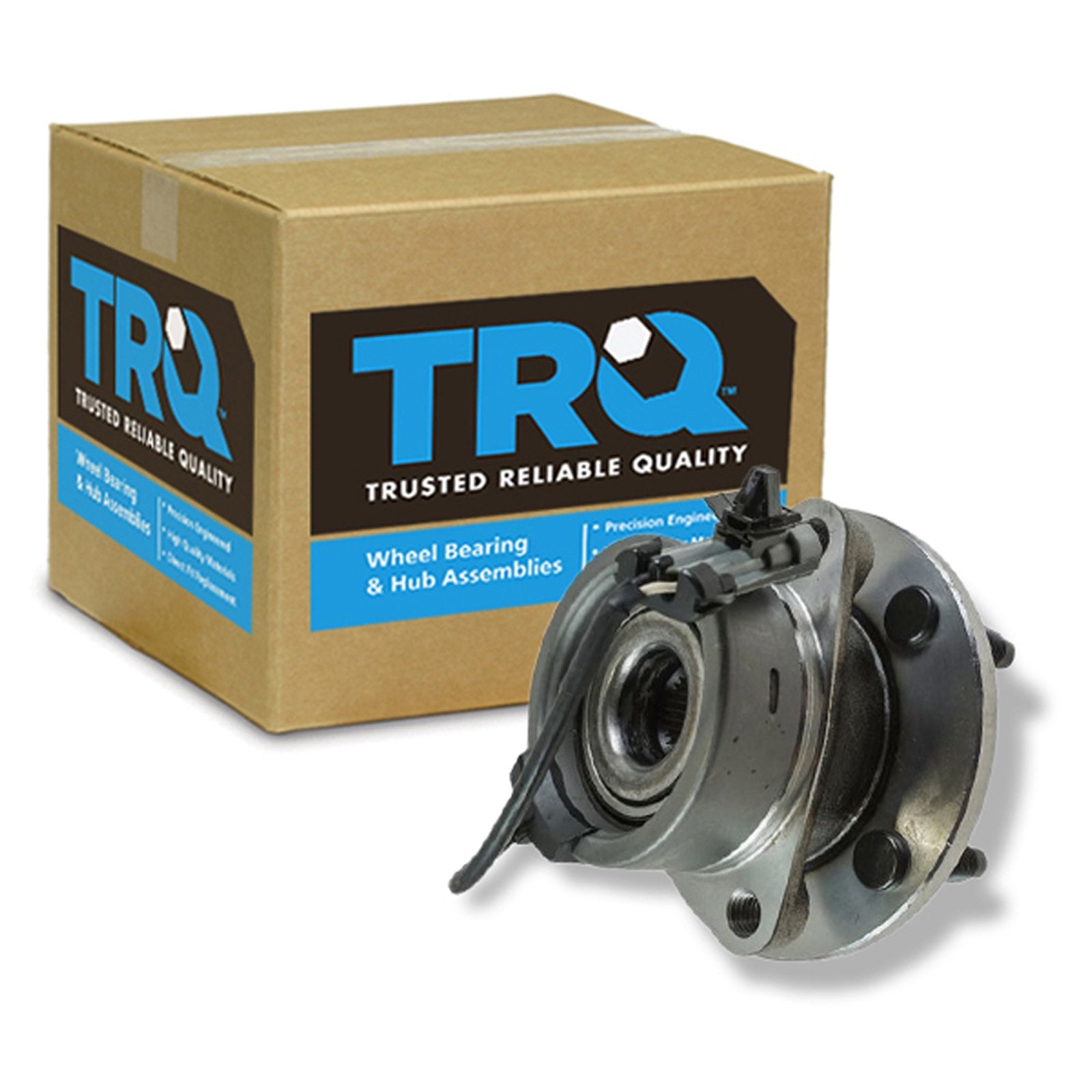 Trq Front Left Right Wheel Hub Bearing Assembly Driver Passenger Side Compatible With 2005-2010 Chevrolet Cobalt 2006-2011 Hhr 2