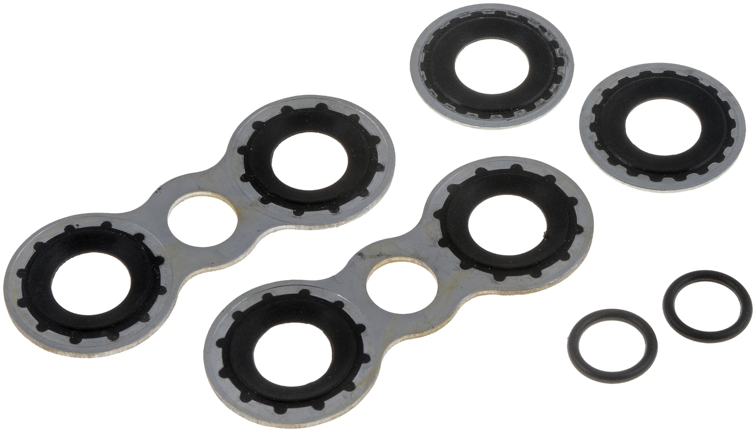 Dorman 66201 Oil Cooler Line Gasket Assortment Compatible With Select Models, 3 Piece