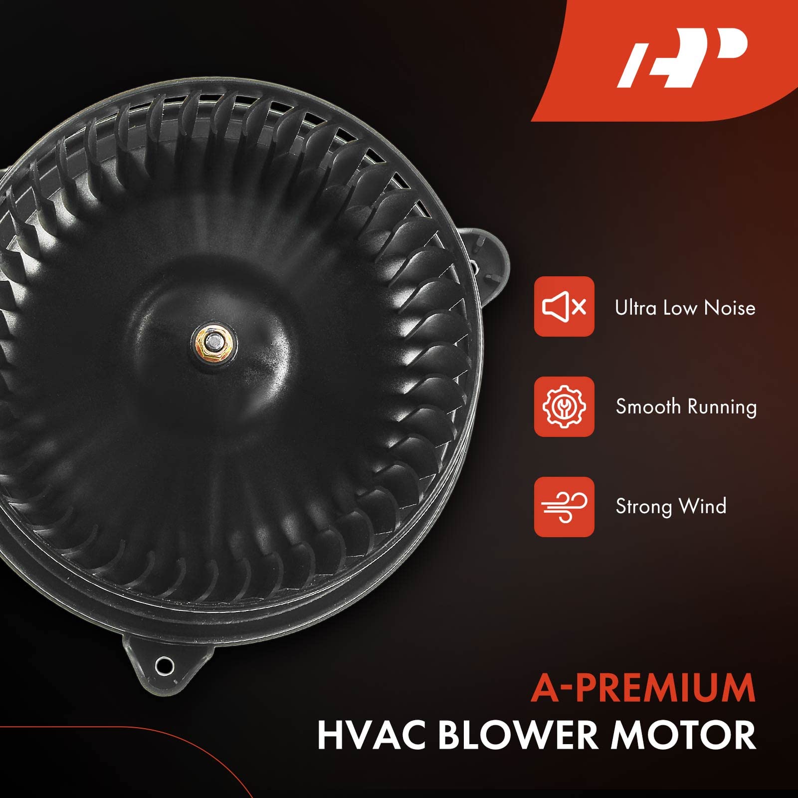 A-Premium HVAC Heater Blower Motor Assembly Compatible with Ford Vehicles - 2015-2023 Transit-150, Transit-250, Transit-350, Transit-350 HD, 2022-2023 E-Transit - Replace# PM4063