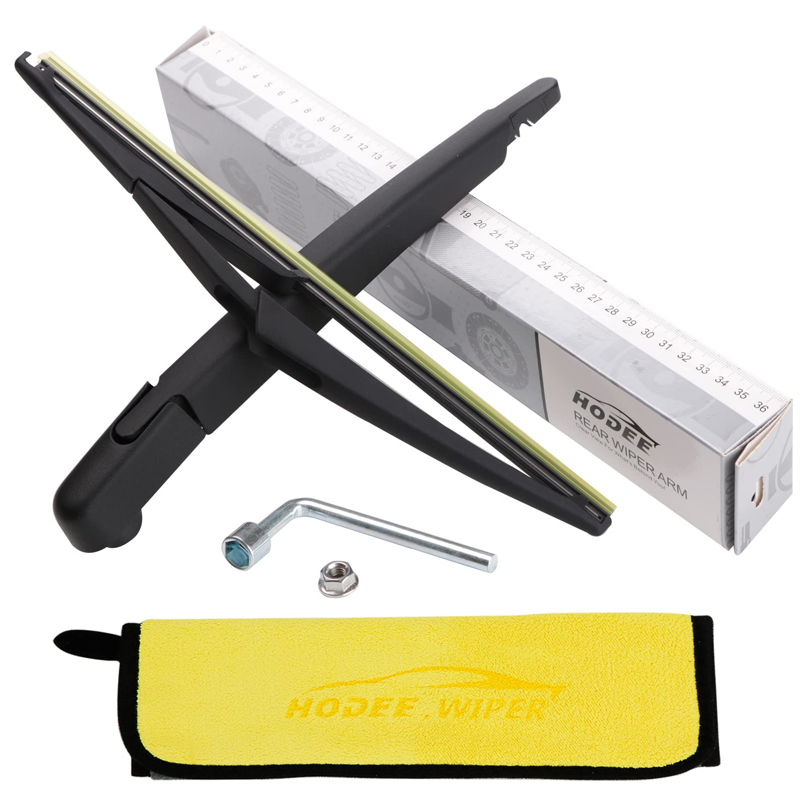 Hodee Rear Wiper Arm Blade Nut Set Replacement For Nissan Pathfinder 2013-2019 Rogue 2014-2020,Select,Sport,Rear Wiper Cover Acc