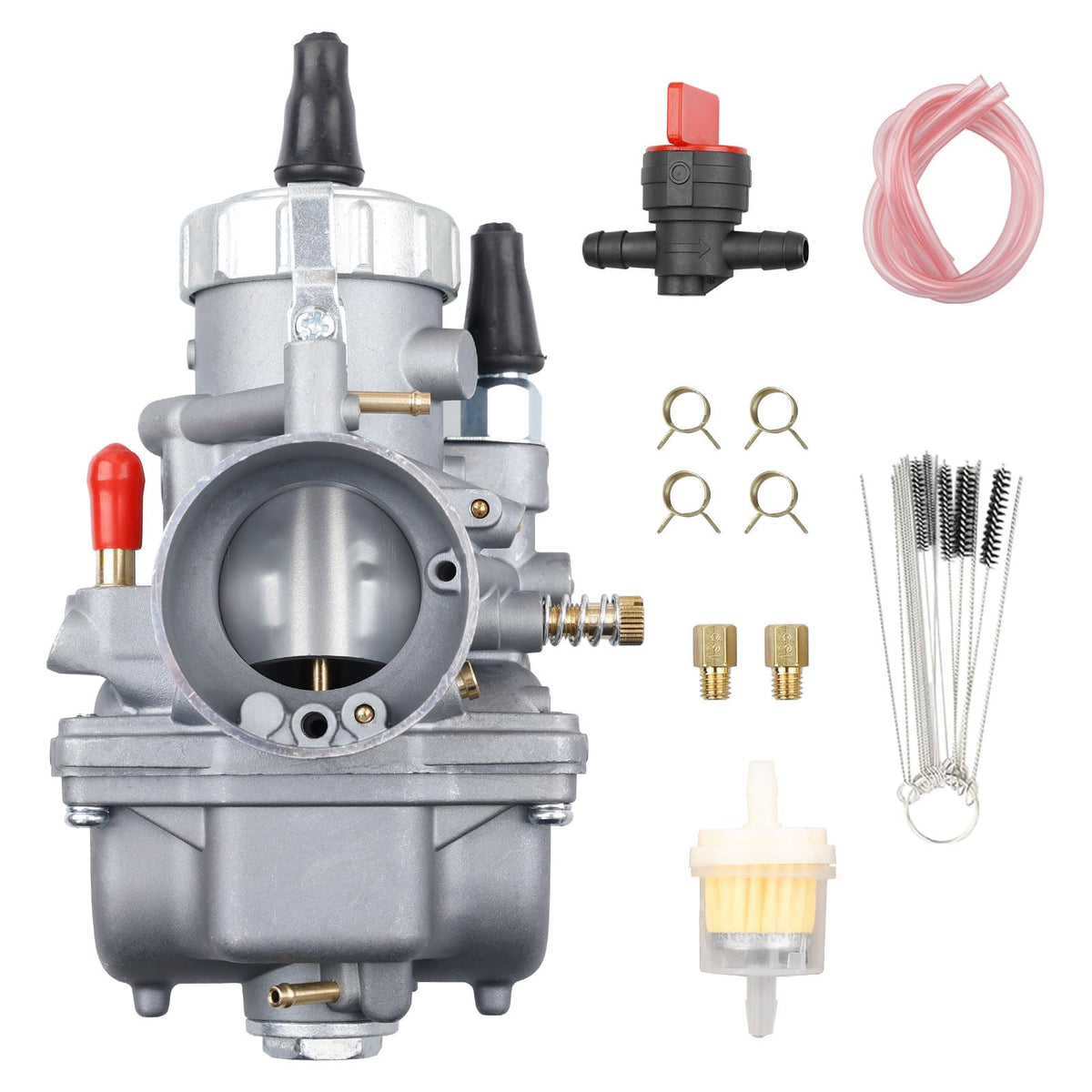 2 Stroke Polaris Carburetor Compatible with Scrambler Sportsman Sport Xplorer Trail Blazer Big Boss 400 400L 1994-2002 Engines C