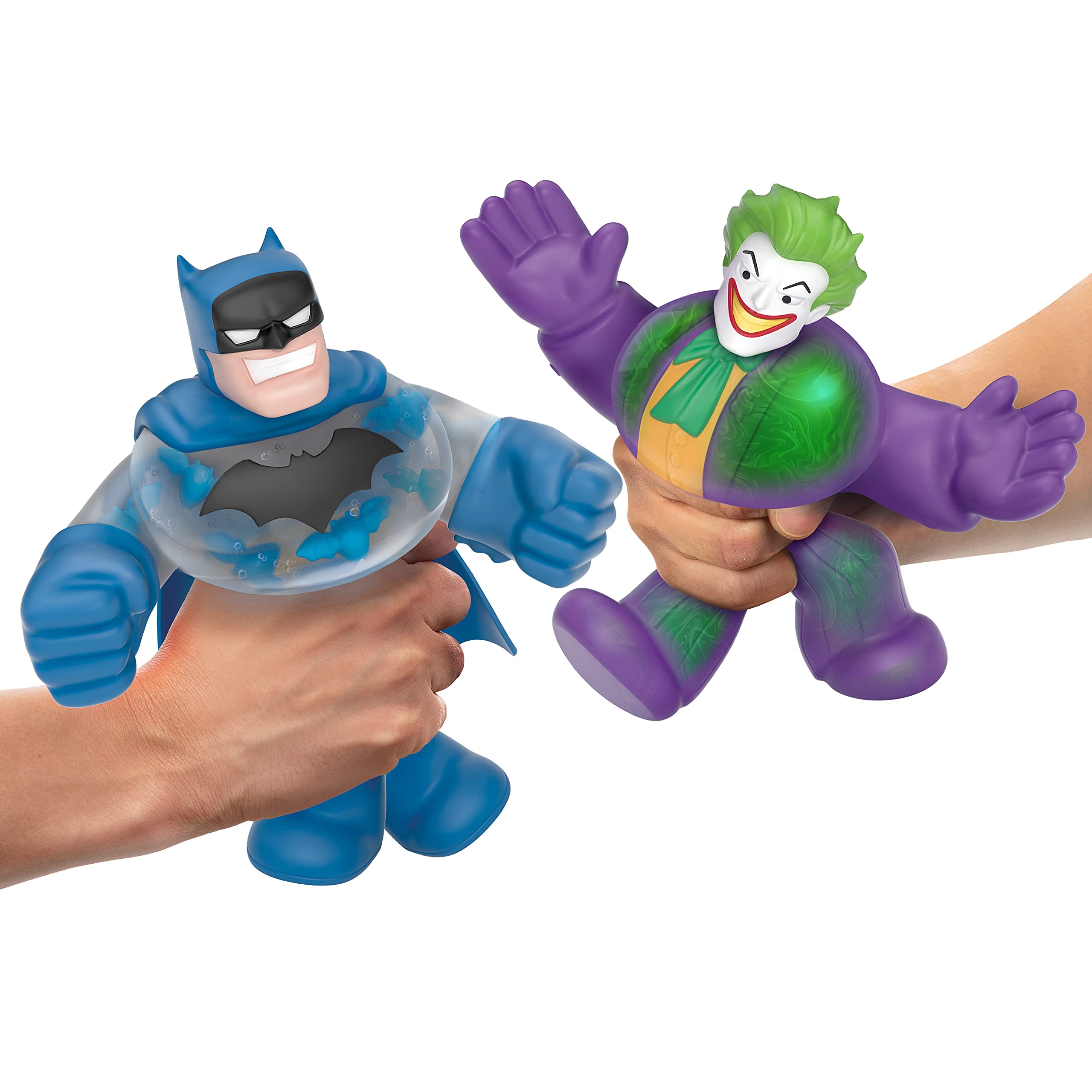 Heroes Of Goo Jit Zu Dc Versus Pack Batman Vs Joker - Squishy, Stretchy, Gooey 2 Pack