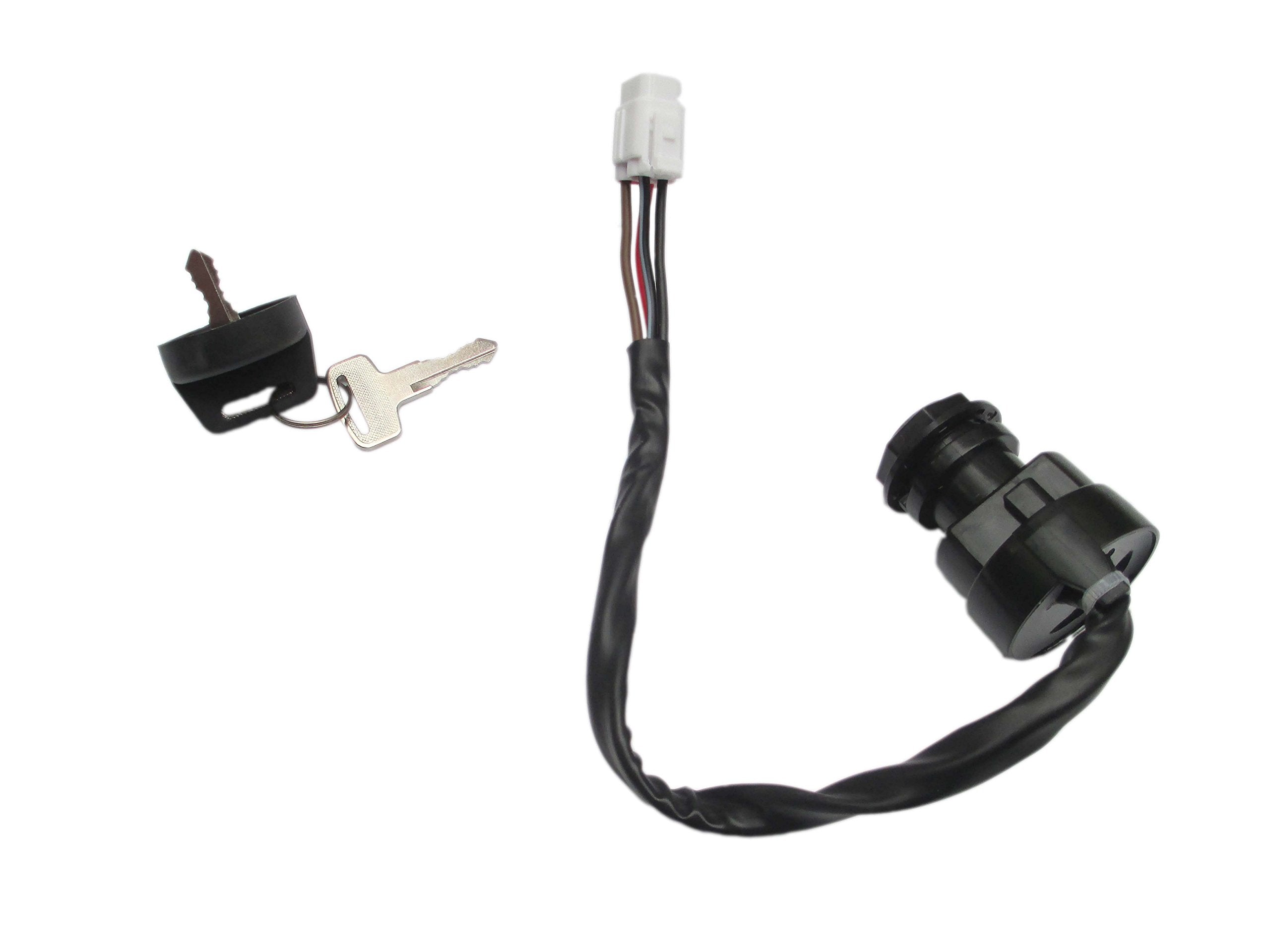 Ignition Key Switch For Yamaha Kodiak 450 Yfm450 Yfm45 4X4 2003 2004 2005 2006