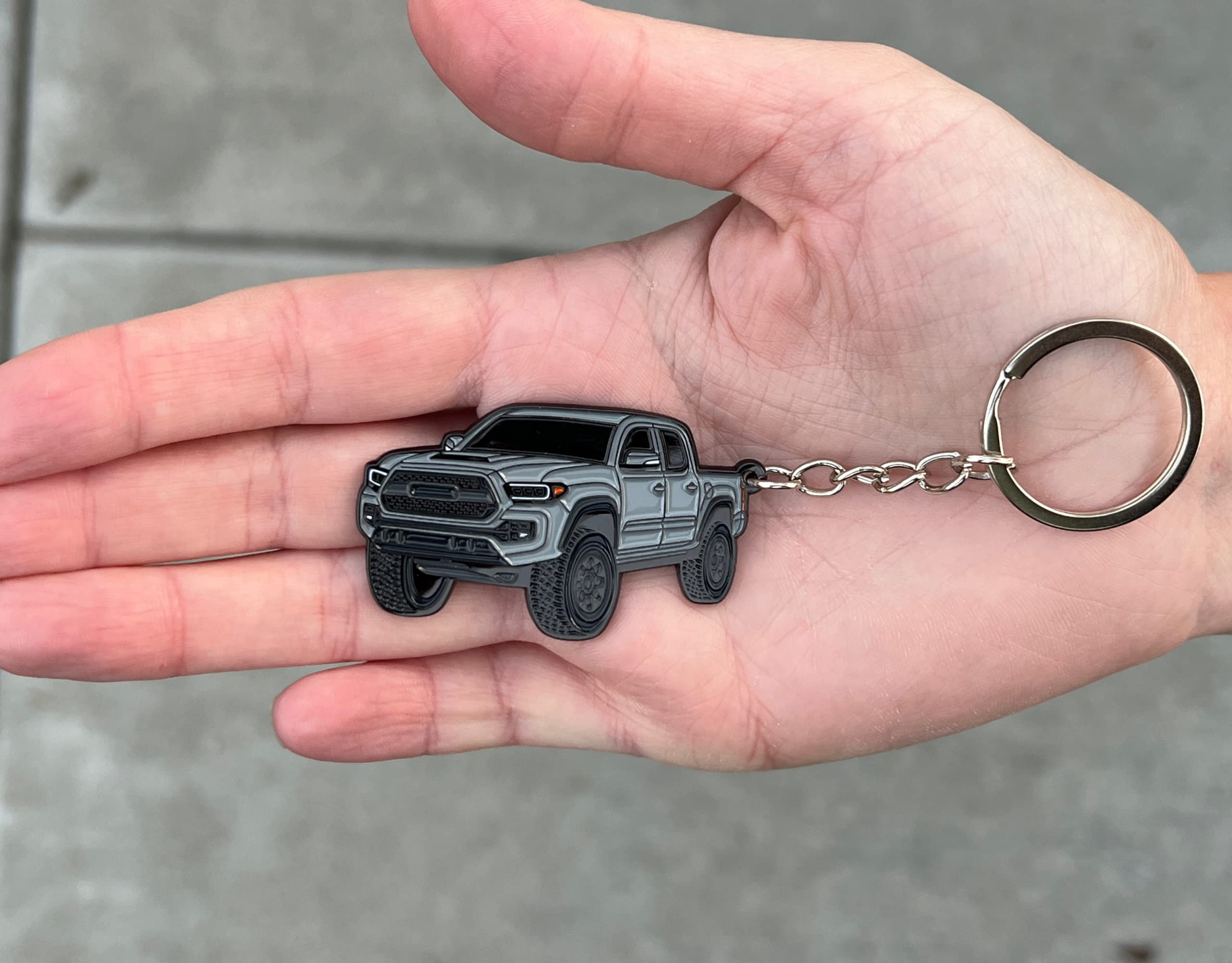 Four Wheel Beast Tacoma Keychain - Tacoma Accessories 2016-2022 Mods - Cool Pro Sport Off Road Key Chain Fob Cover - 3Rd Gen Off