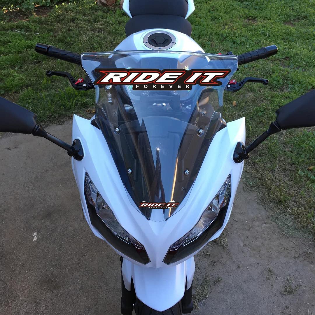 Ride It Forever Short Brake Clutch Levers For Ninja650R Ninja 650 R Er6F Er6N 2009-2016,Ninja400R 2011, Compatible With Versys 6